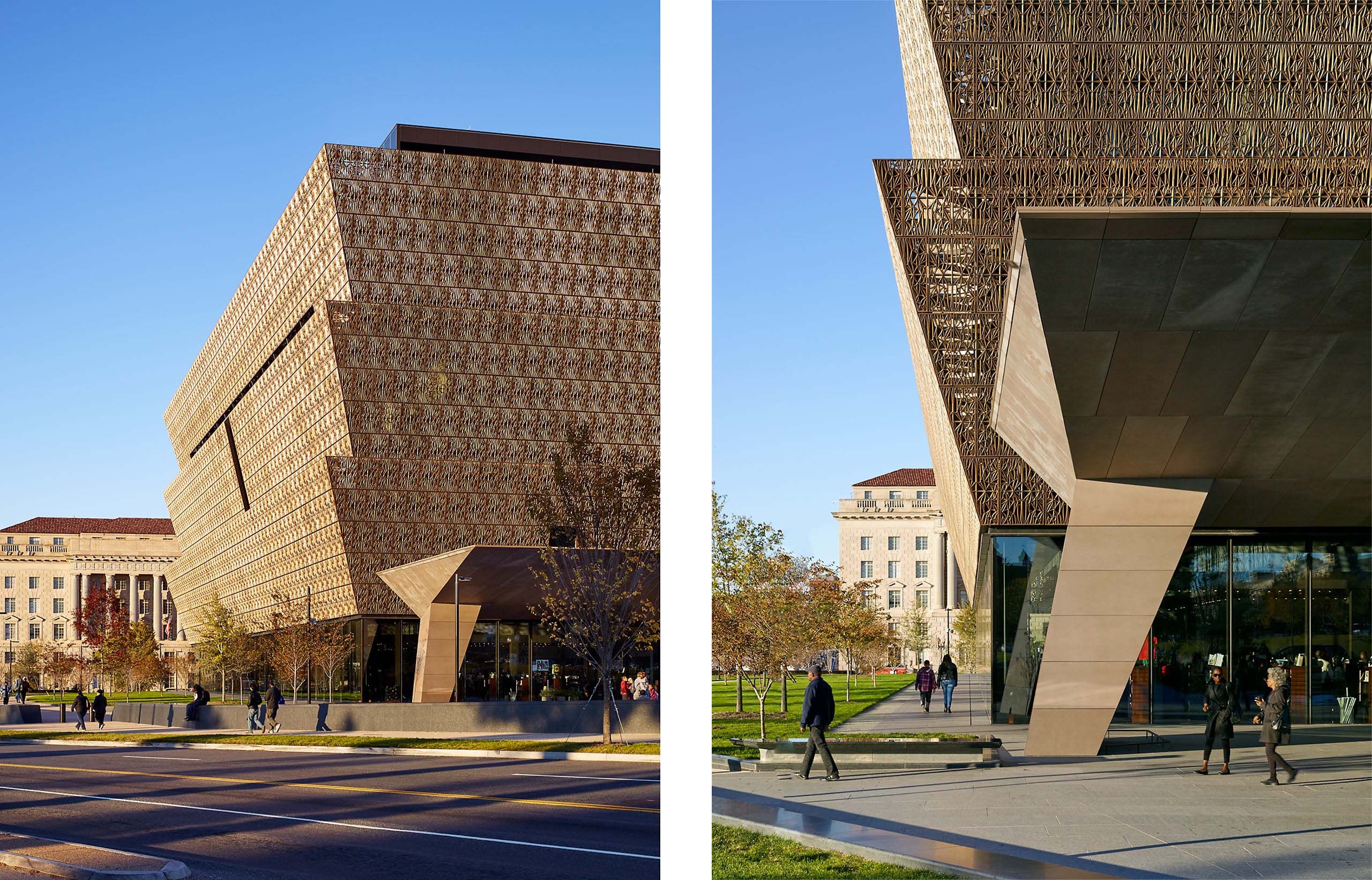 FREELON ADJAYE BOND / SMITHGROUP  .  NATIONAL MUSEUM OF AFRICAN AMERICAN HISTORY & CULTURE  .  WASHINGTON DC