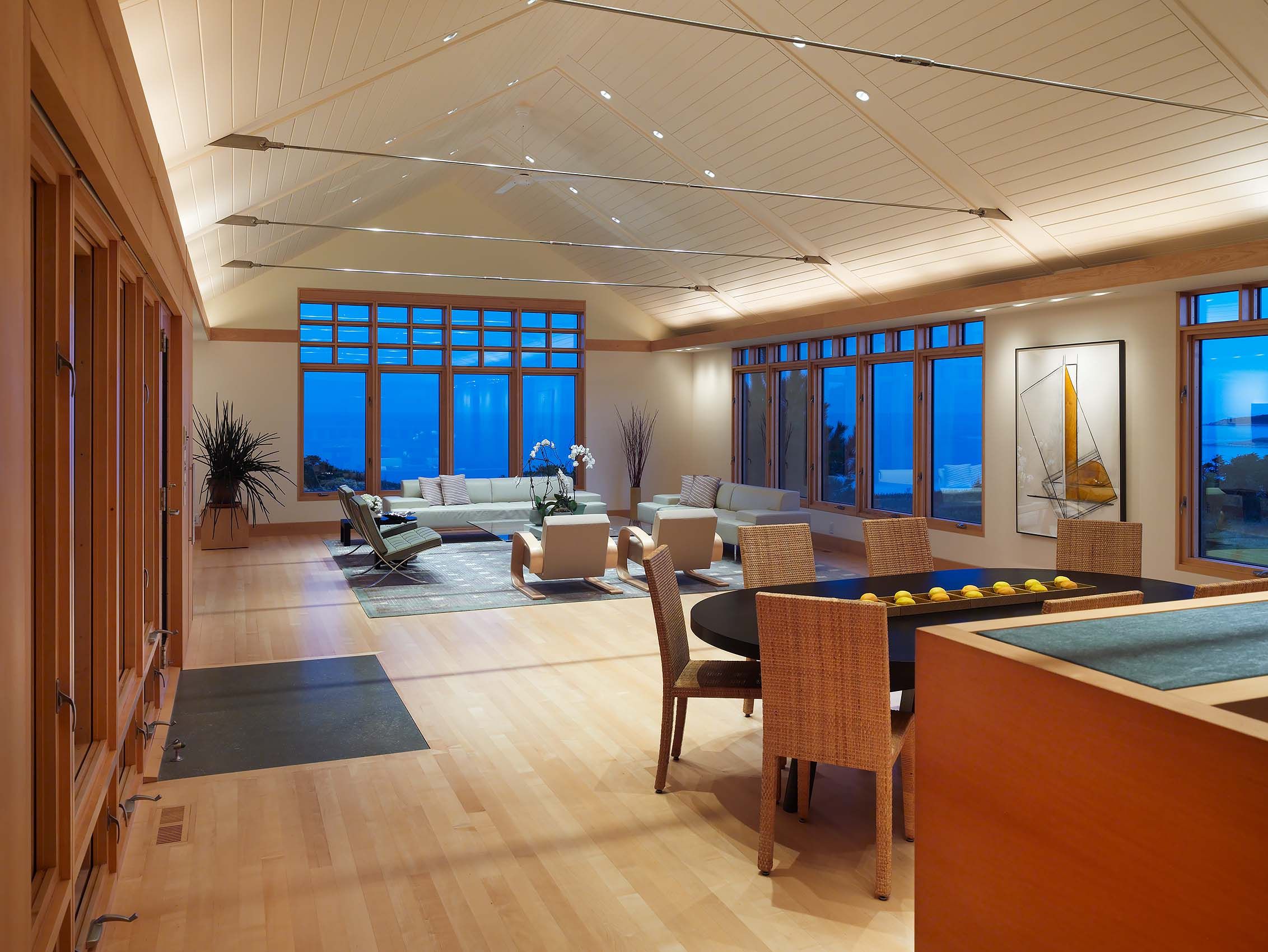 POLSHEK PARTNERSHIP NOW ENNEAD ARCHITECTS   .   PRIVATE RESIDENCE   .   CHILMARK  MA