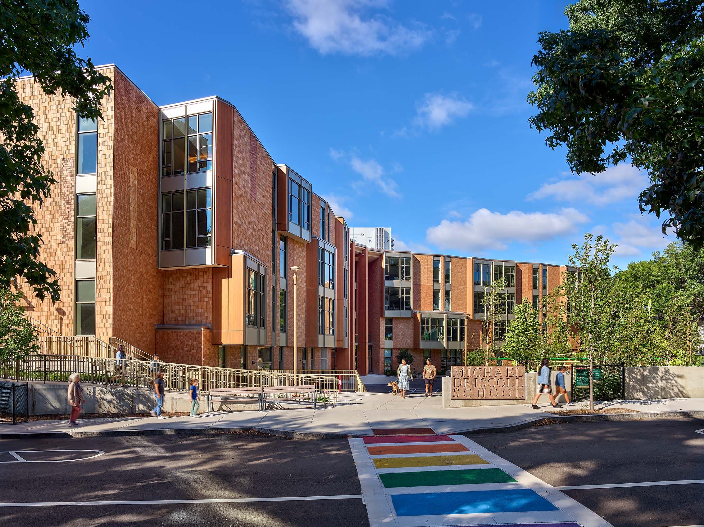JONATHAN LEVI ARCHITECTS  .  MICHAEL DRISCOLL SCHOOL  .  BROOKLINE MA