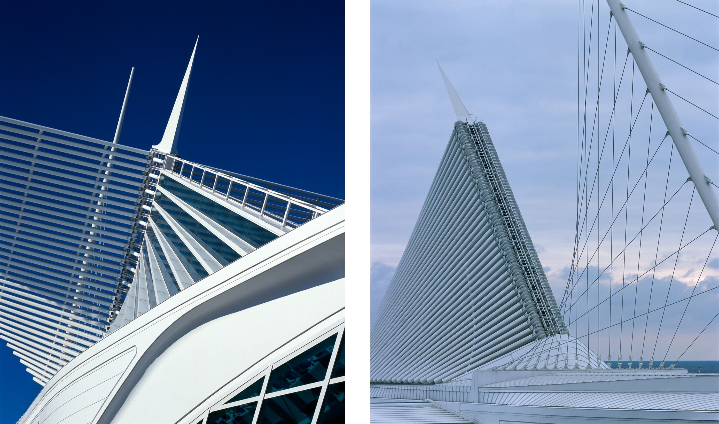 SANTIAGO CALATRAVA  .  MILWAUKEE ART MUSEUM  .  MILWAUKEE WI