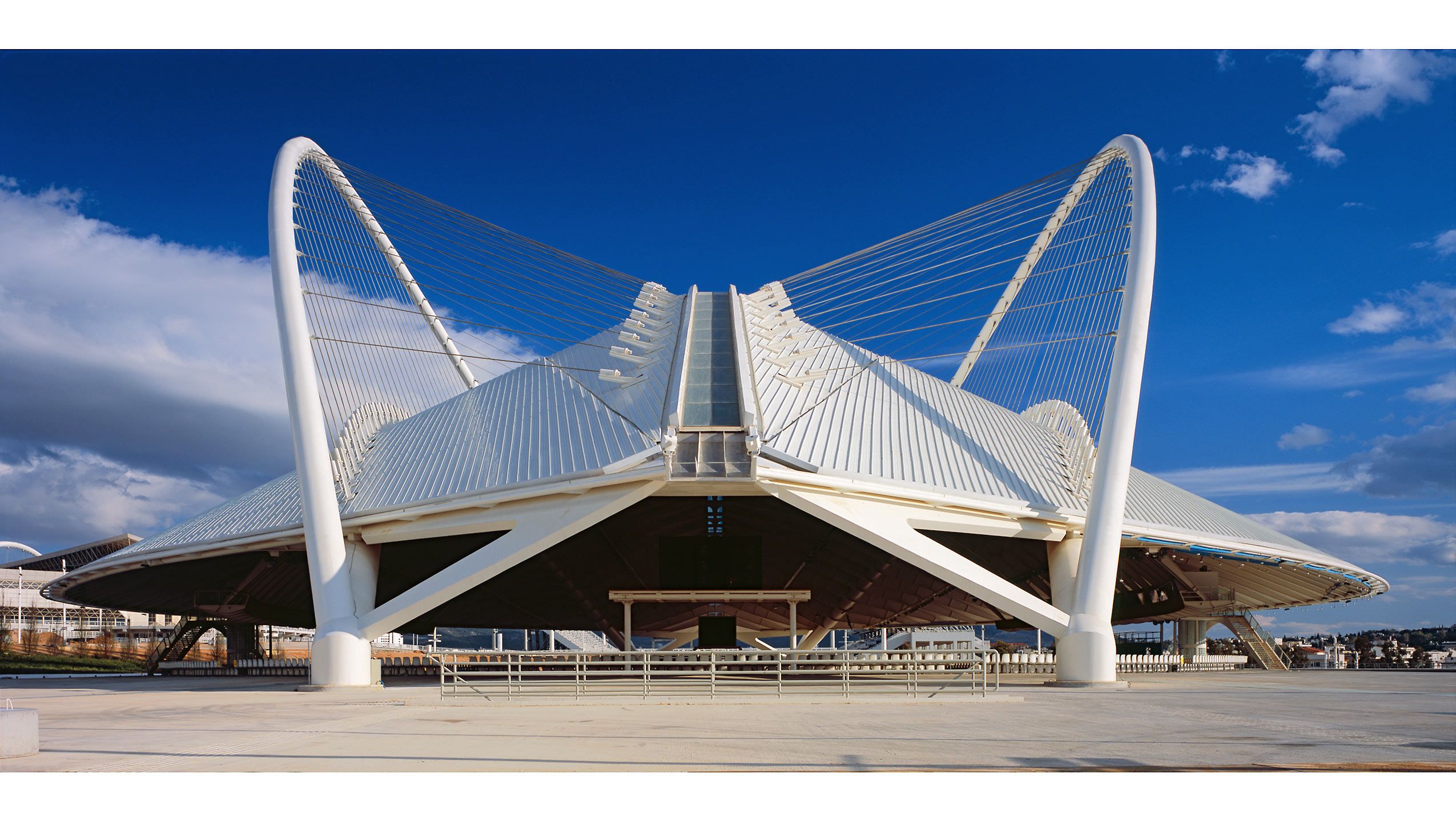 SANTIAGO CALATRAVA . 2004 OLYMPICS SPORTS COMPLEX . ATHENS