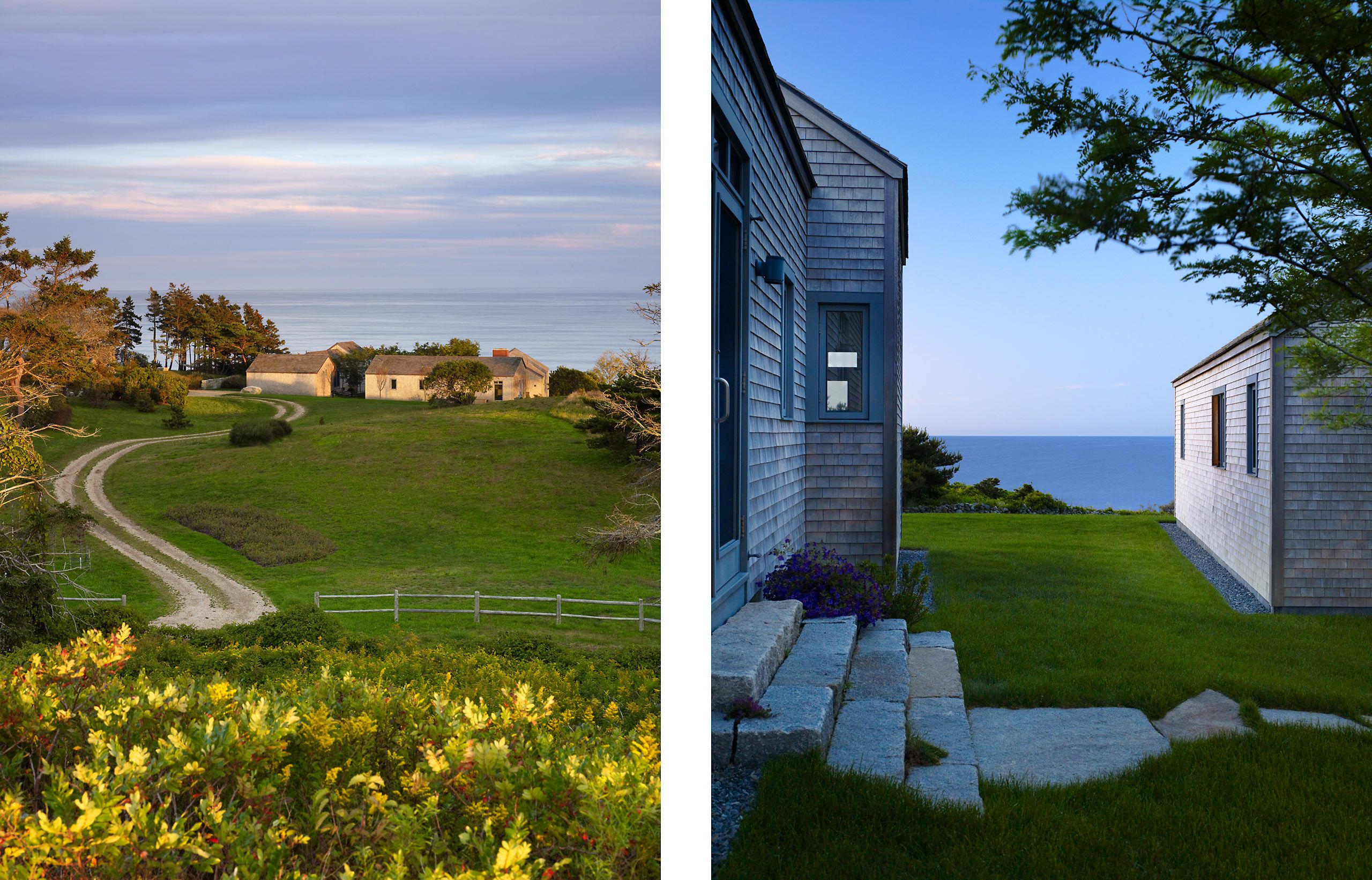 POLSHEK PARTNERSHIP / ENNEAD  .  PRIVATE RESIDENCE  .  CHILMARK  MA