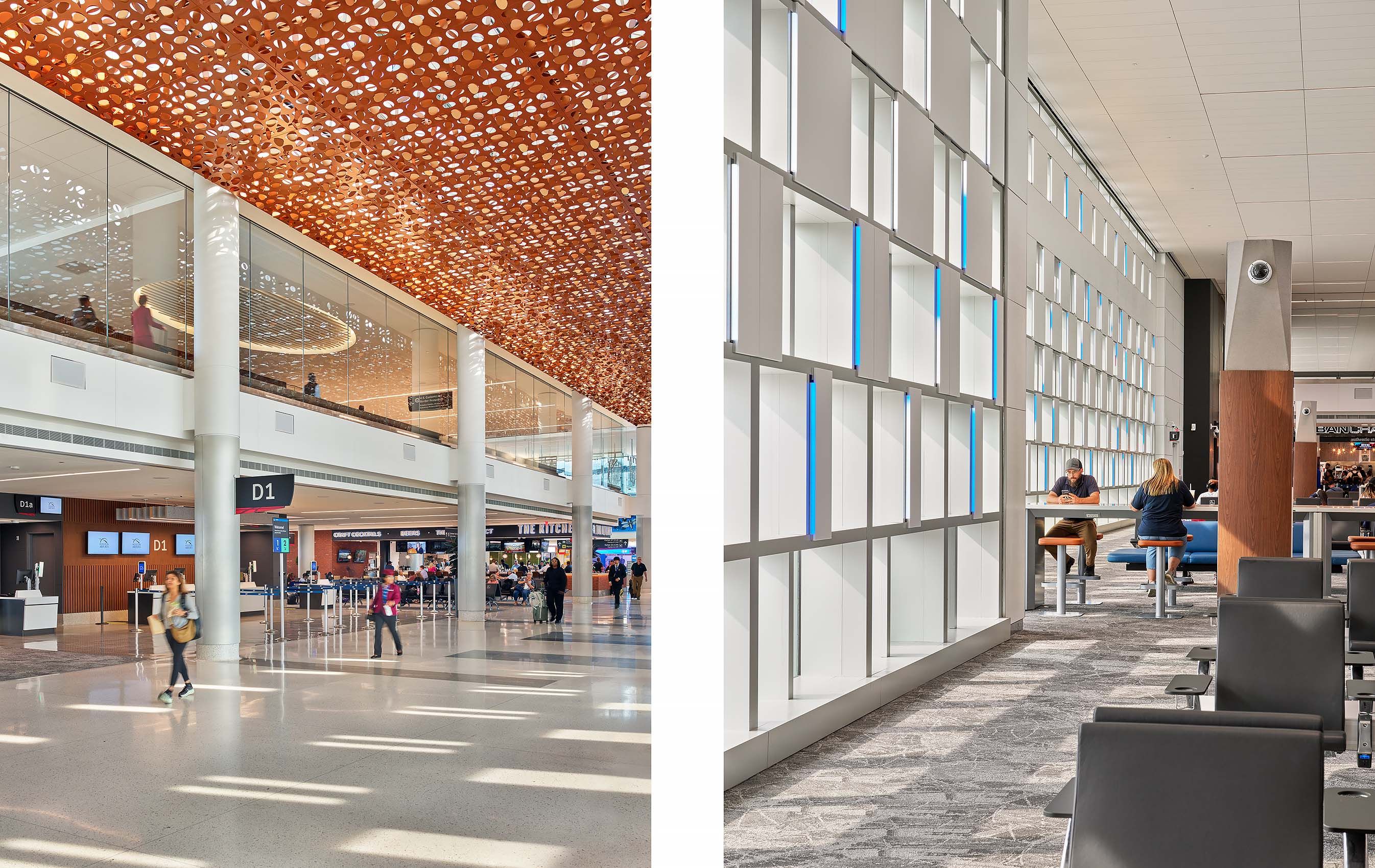 FENTRESS STUDIO  .  HOUSTON INTERNATIONAL AIRPORT TERMINAL D WEST