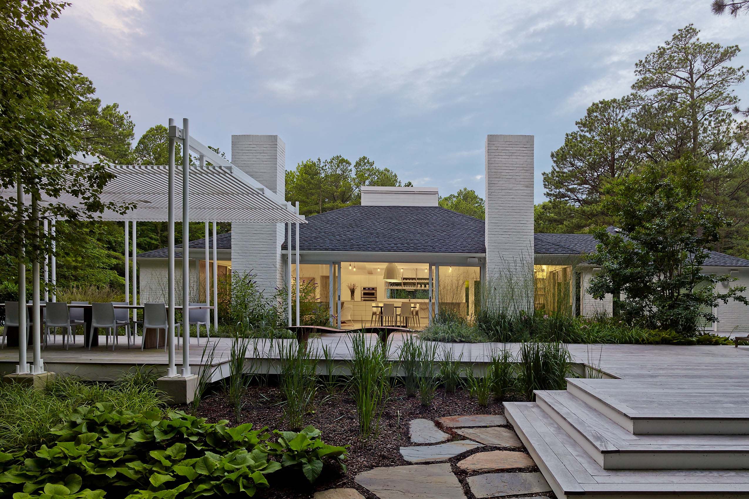 SHINBERG LEVINAS ARCHITECTS  .  HALCYON WOODS RESIDENCE  .  EASTON  MD