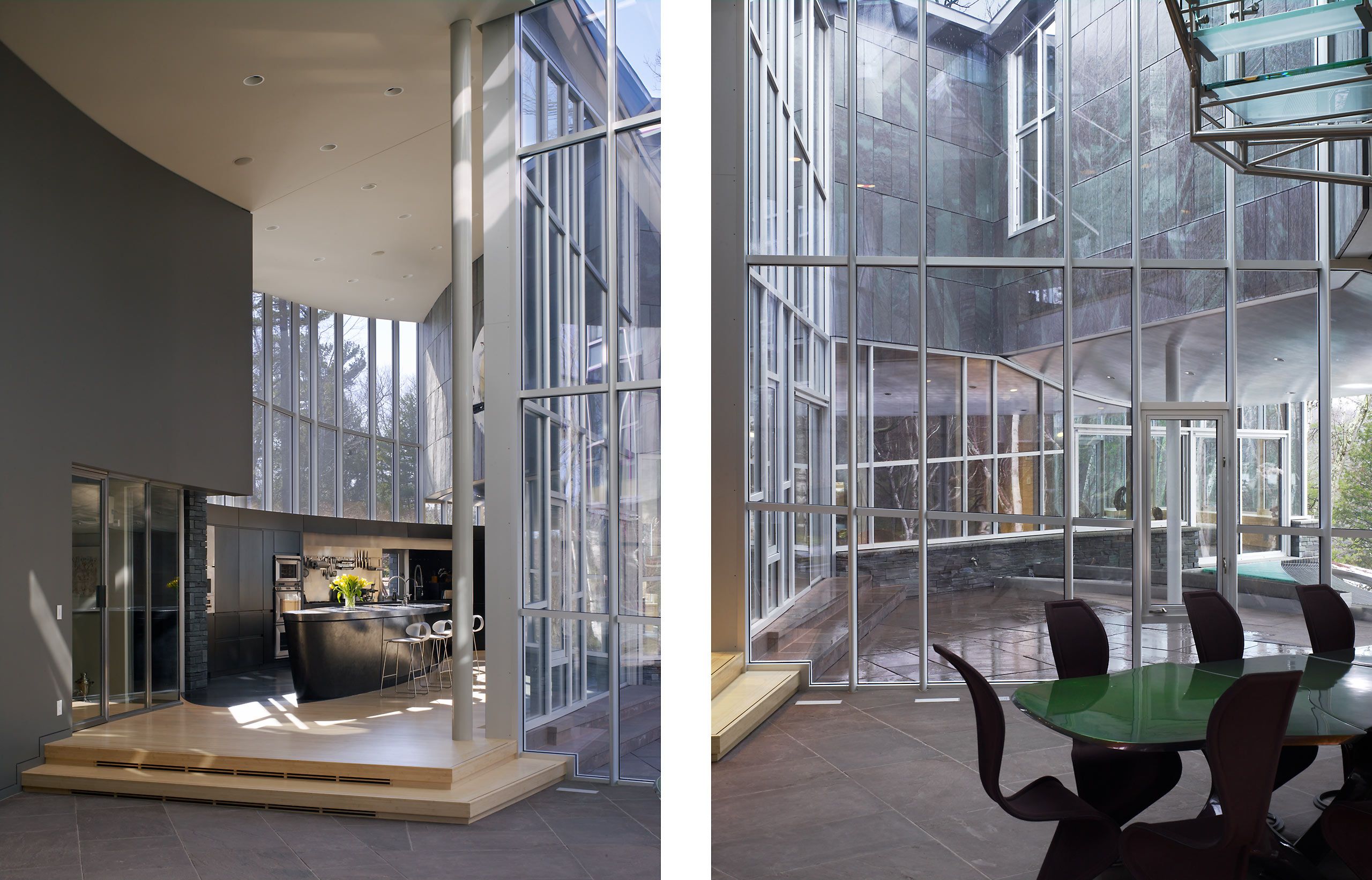 SCHWARTZ SILVER  .  HOUSE ON FARRAR POND  .  LINCOLN MA