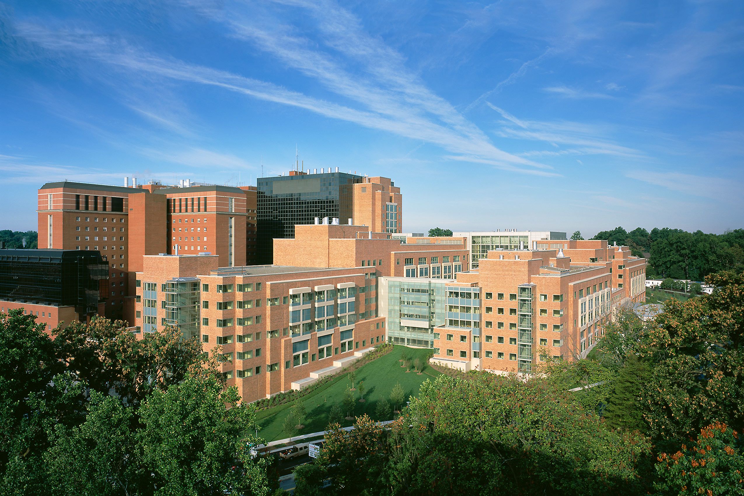 ZGF ARCHITECTS  .  NIH HATFIELD CLINICAL RESEARCH CENTER  .  BETHESDA  MD