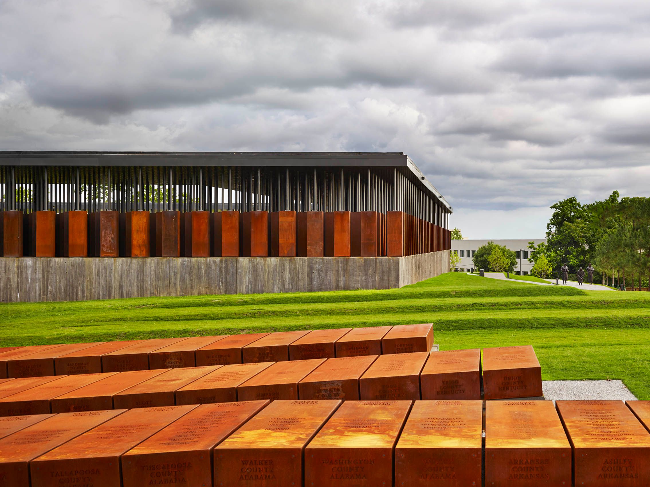 MASS DESIGN GROUP  .  NATIONAL MEMORIAL FOR PEACE AND JUSTICE  .  MONTGOMERY AL