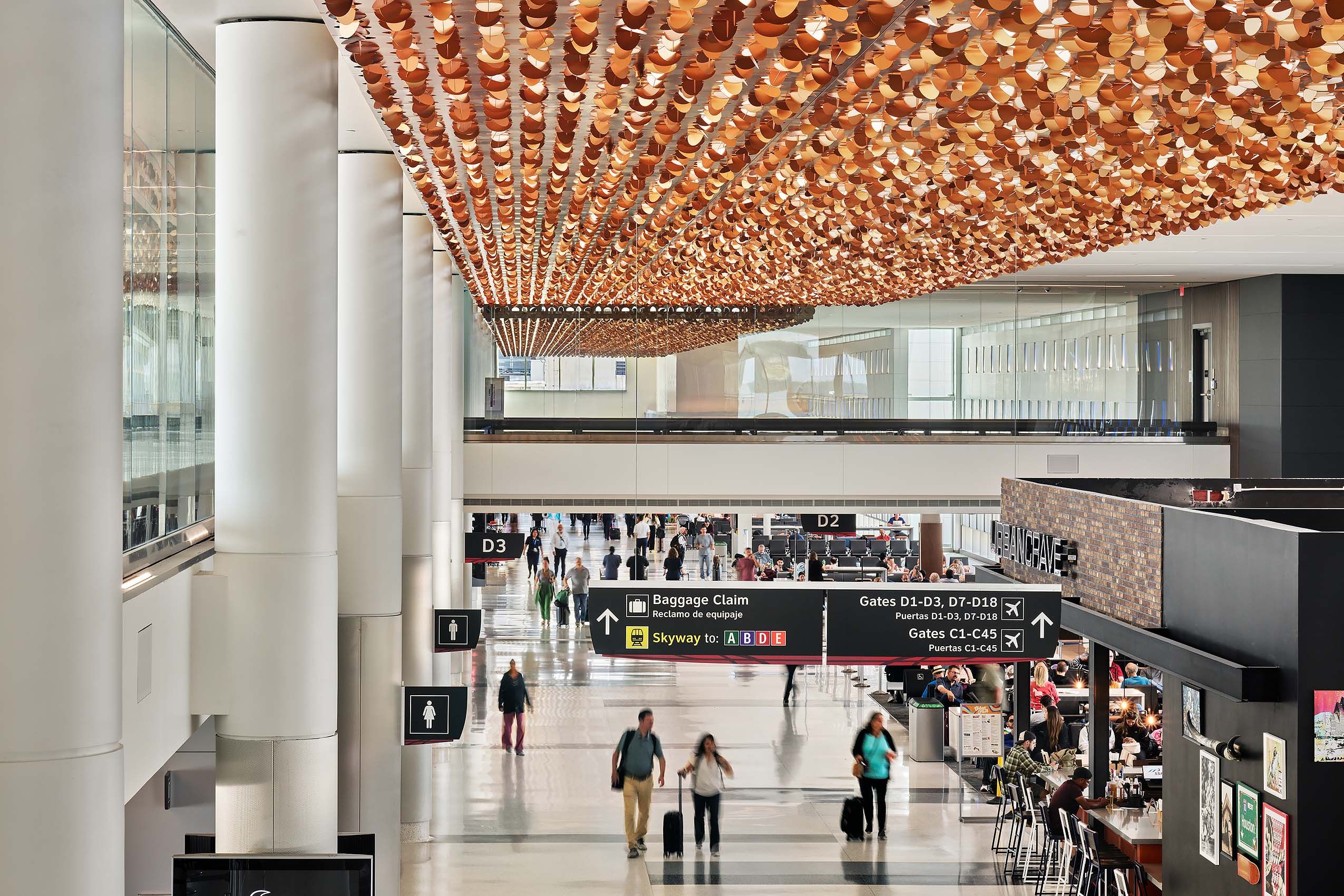 FENTRESS STUDIO  .  HOUSTON INTERNATIONAL AIRPORT TERMINAL D WEST