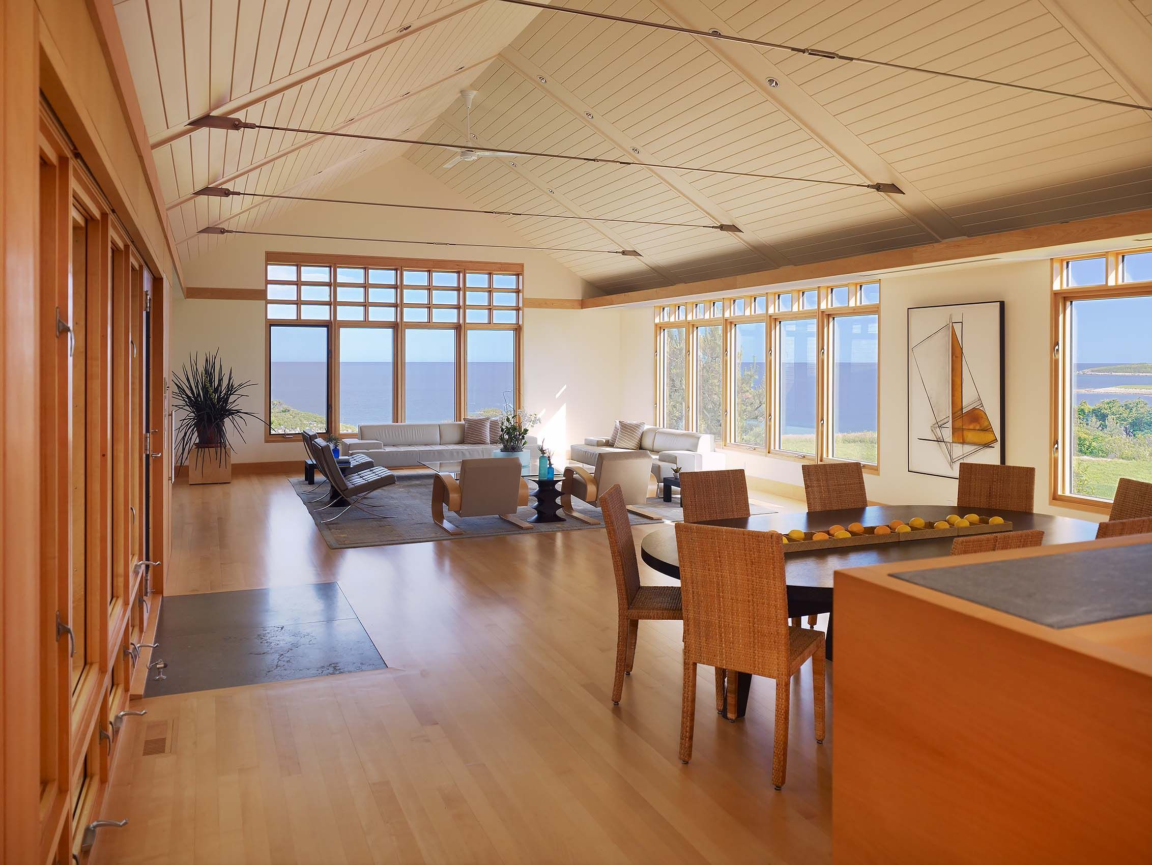 POLSHEK PARTNERSHIP NOW ENNEAD ARCHITECTS   .   PRIVATE RESIDENCE   .   CHILMARK  MA