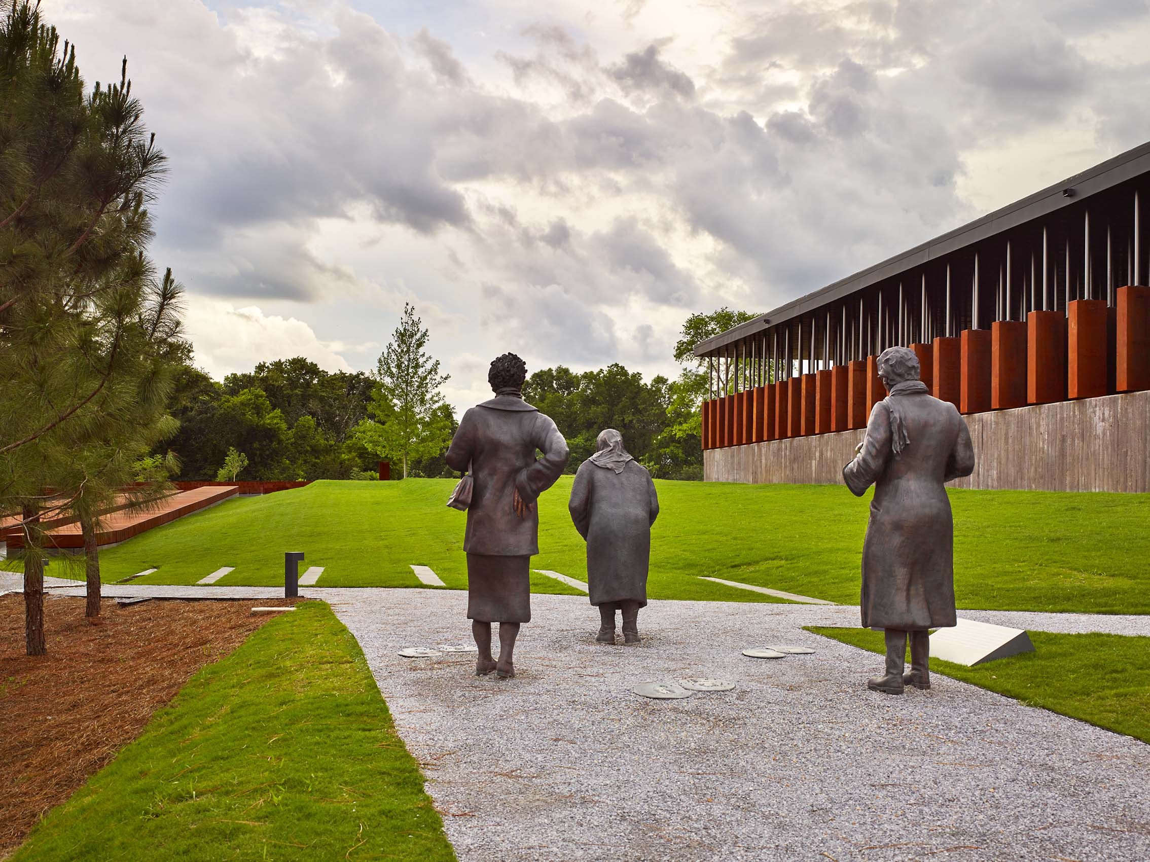 MASS DESIGN GROUP  .  NATIONAL MEMORIAL FOR PEACE AND JUSTICE  .  MONTGOMERY AL