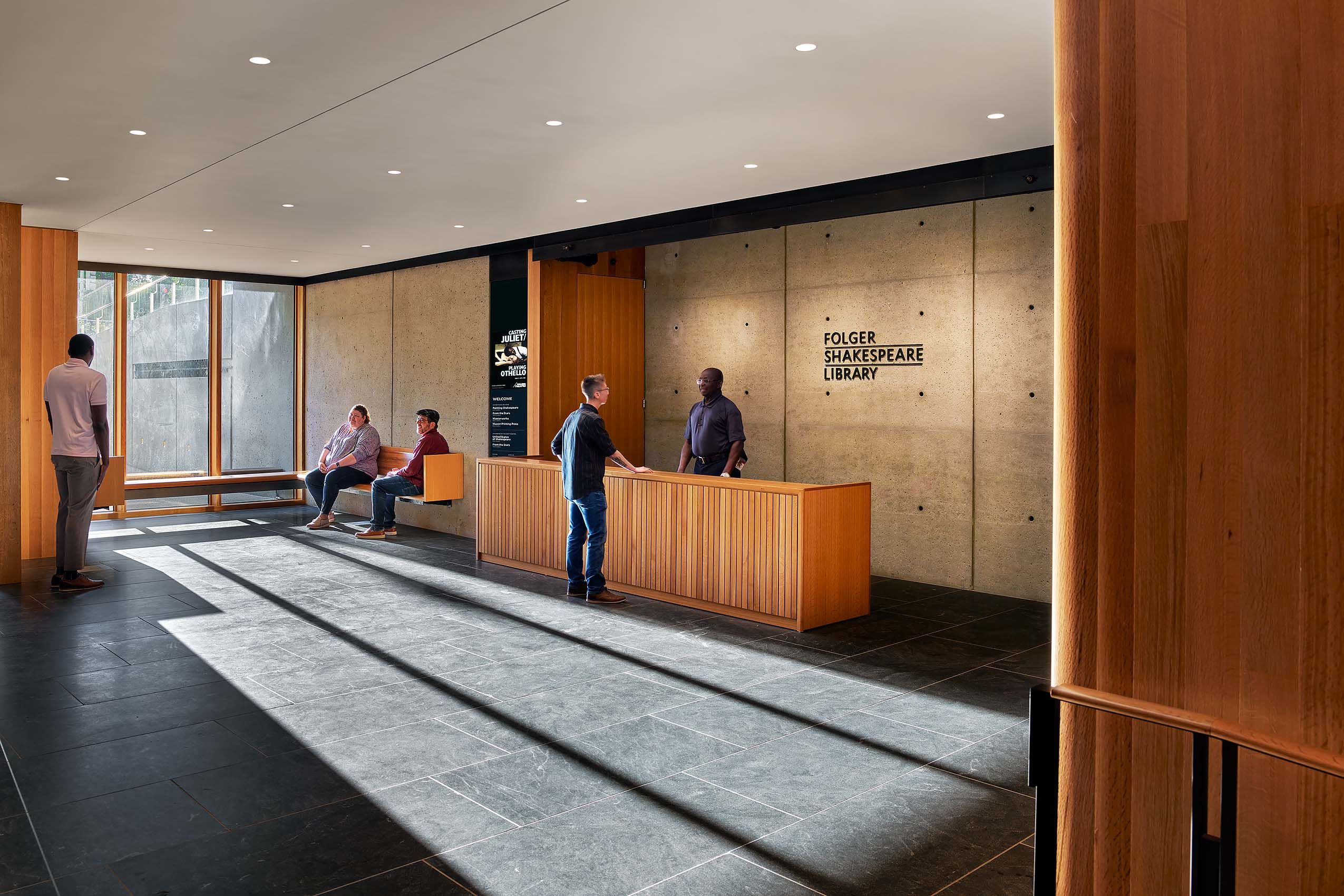 KIERAN TIMBERLAKE  .  FOLGER SHAKESPEARE LIBRARY ADDITION AND RENOVATION,  WASHINGTON DC