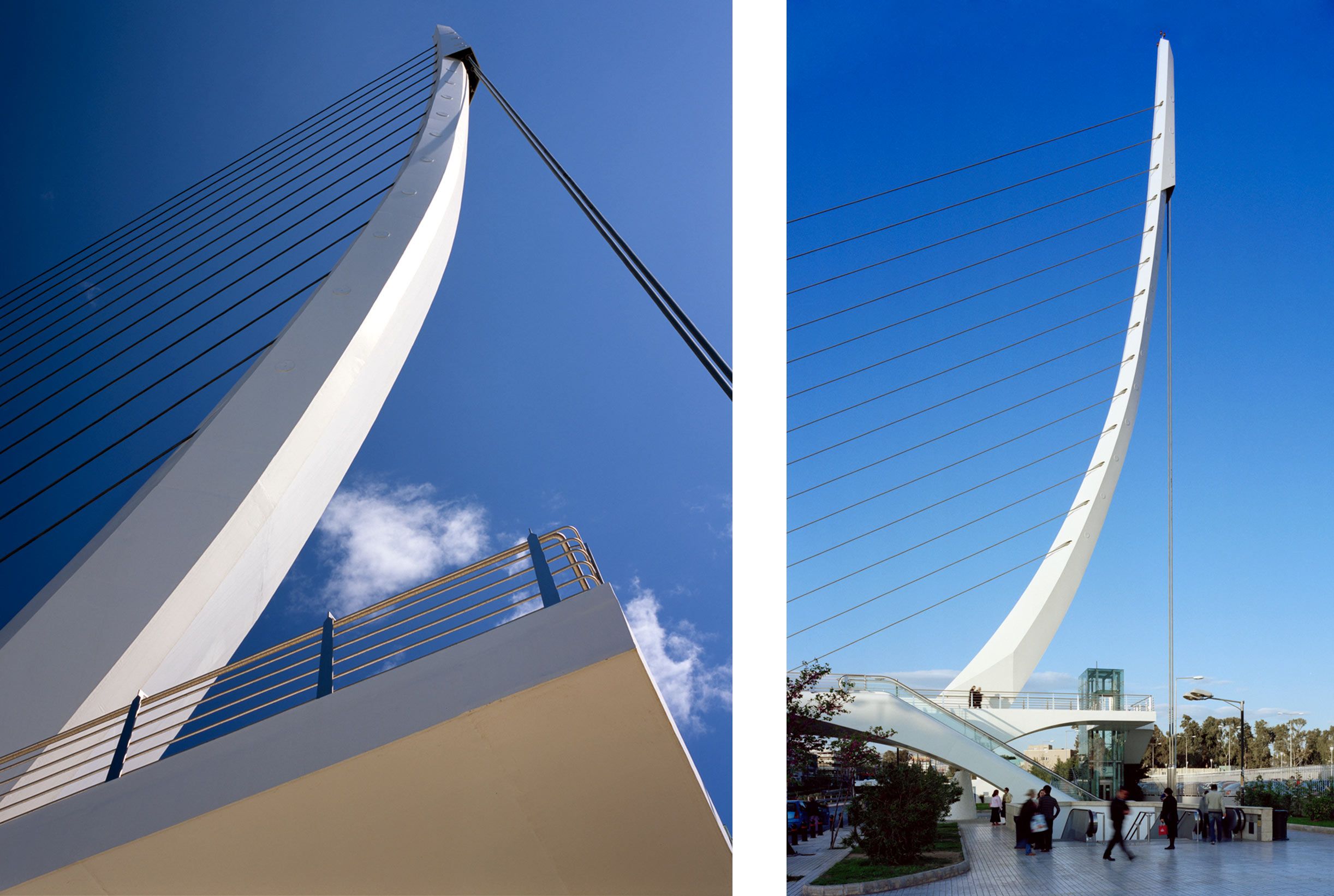SANTIAGO CALATRAVA  .  KATEHAKI BRIDGE  .  ATHENS