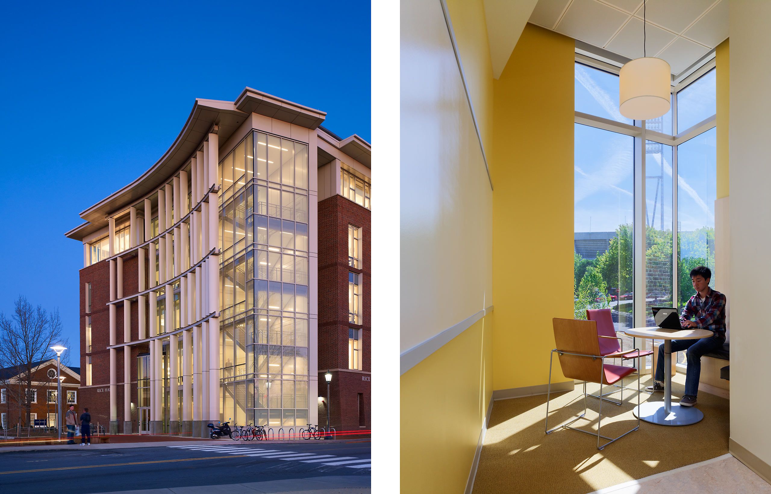 BOHLIN CYWINSKI JACKSON  . UNIVERSITY OF VIRGINIA PHYSICAL & LIFE SCIENCES RESEARCH BUILDING  .  CHARLOTTESVILLE  VA