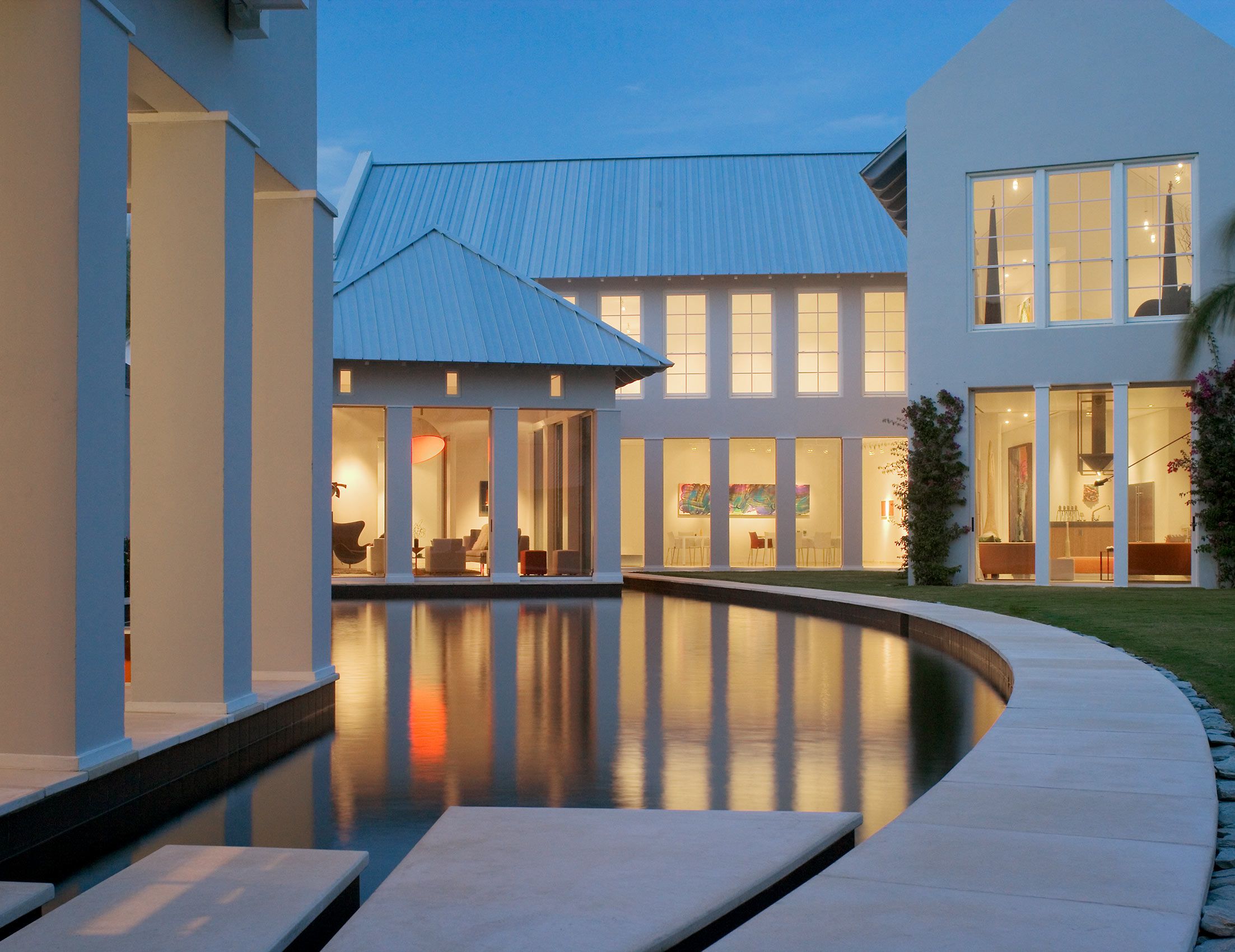 CLEMENS SCHAUB ARCHITECTS  .  PRIVATE RESIDENCE  .  WINDSOR  FL