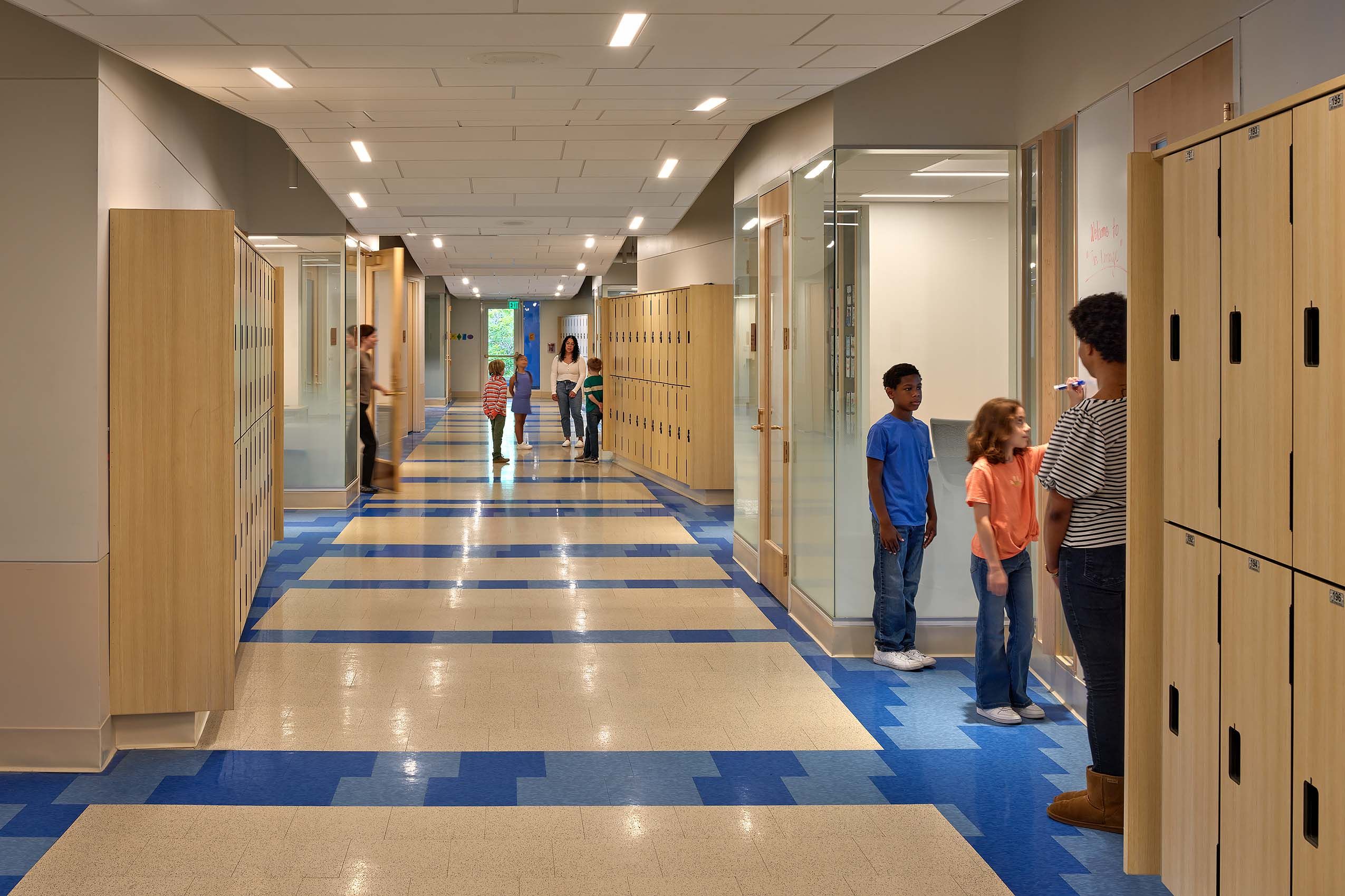 JONATHAN LEVI ARCHITECTS  .  MICHAEL DRISCOLL SCHOOL  .  BROOKLINE MA