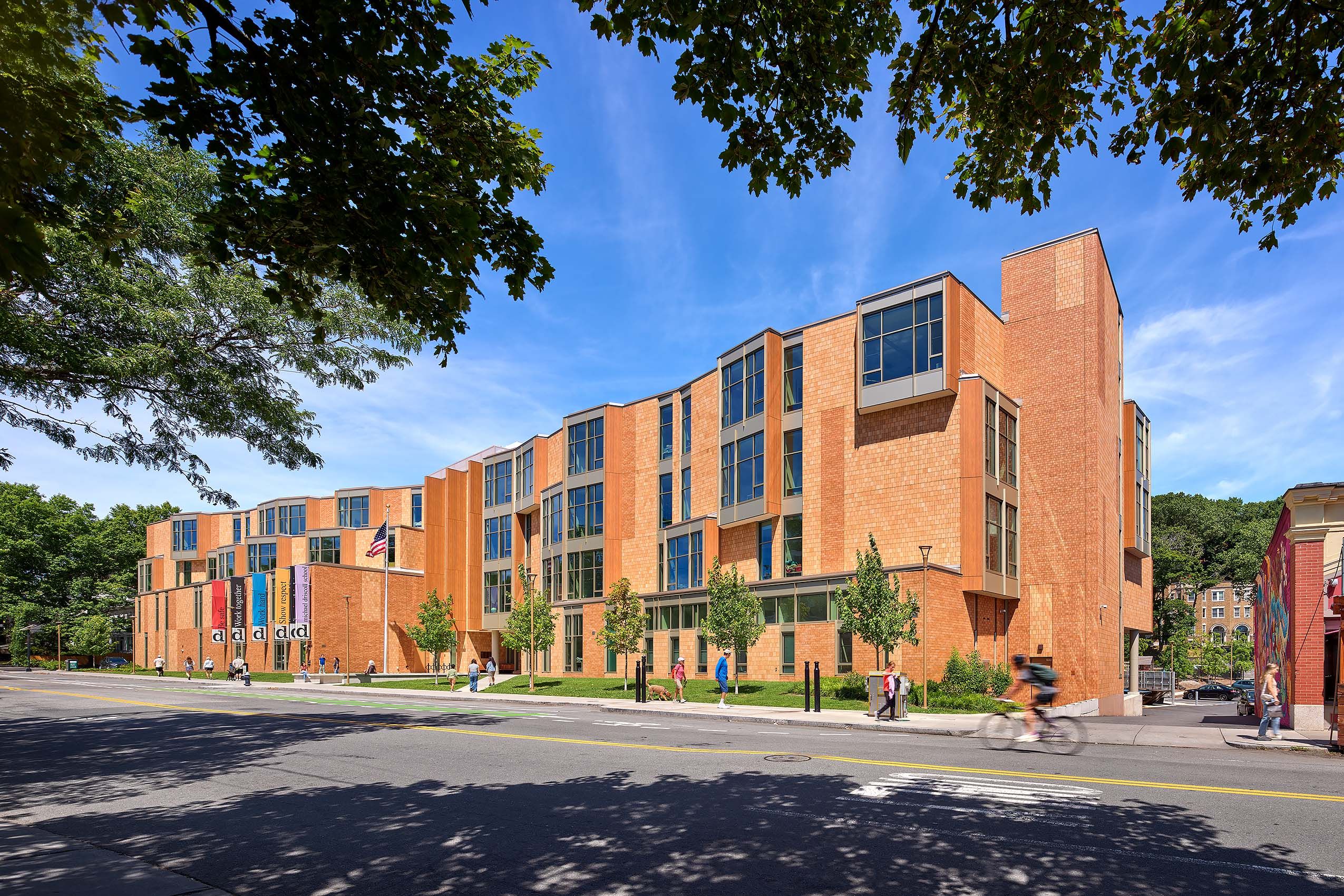 JONATHAN LEVI ARCHITECTS  .  MICHAEL DRISCOLL SCHOOL  .  BROOKLINE MA