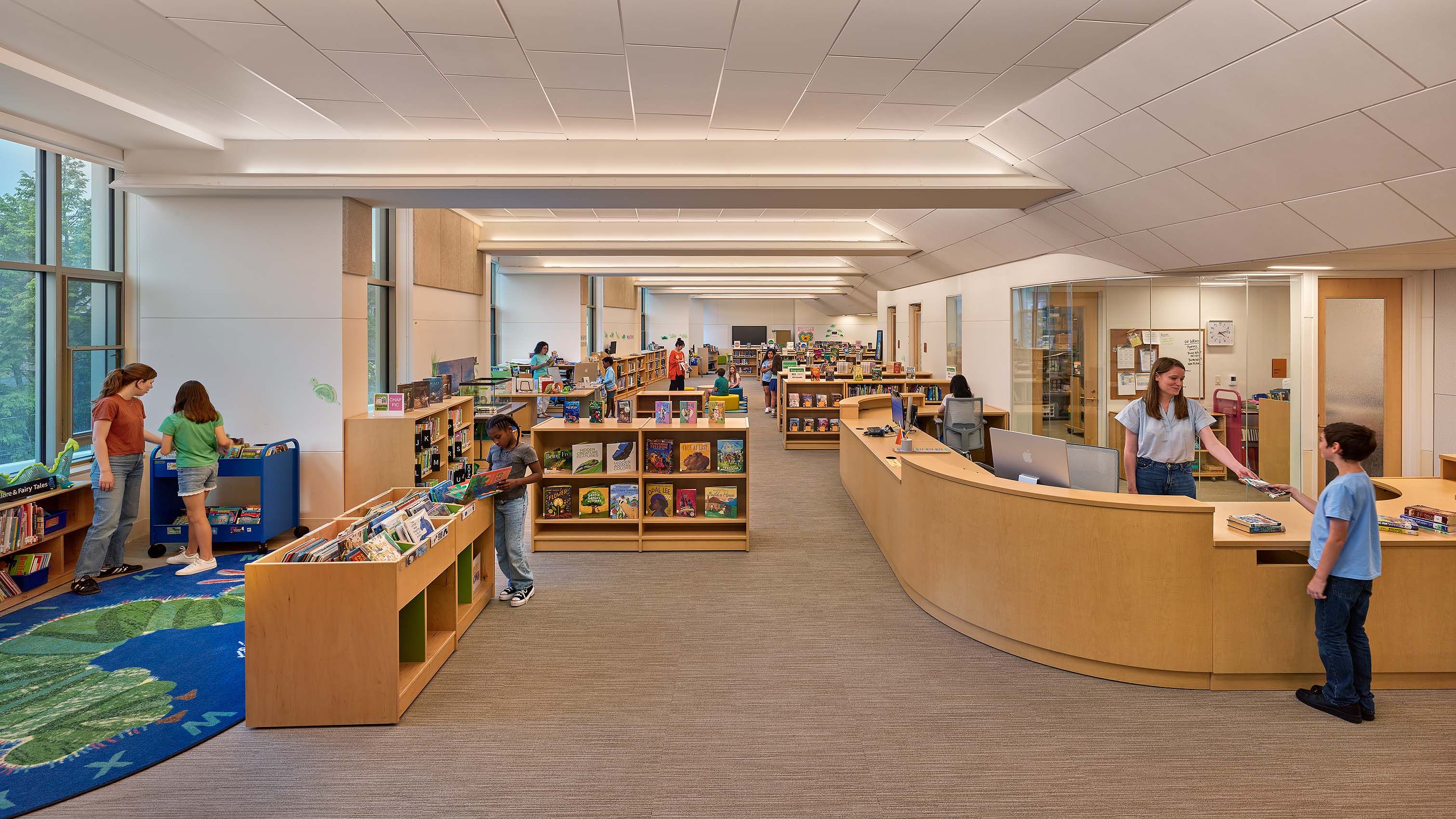 JONATHAN LEVI ARCHITECTS  .  MICHAEL DRISCOLL SCHOOL  .  BROOKLINE MA