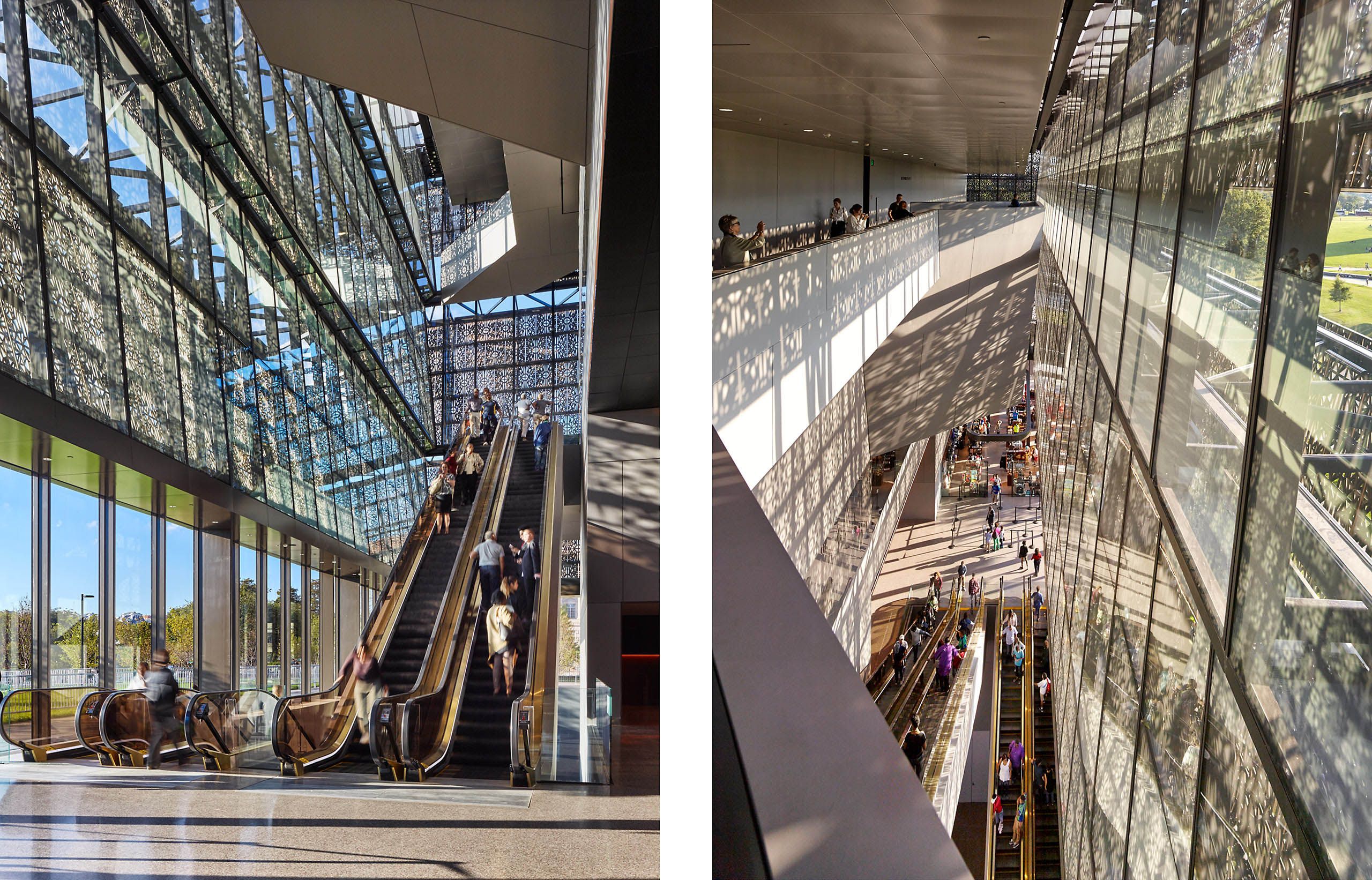 FREELON ADJAYE BOND / SMITHGROUP  .  NATIONAL MUSEUM OF AFRICAN AMERICAN HISTORY & CULTURE  .  WASHINGTON DC