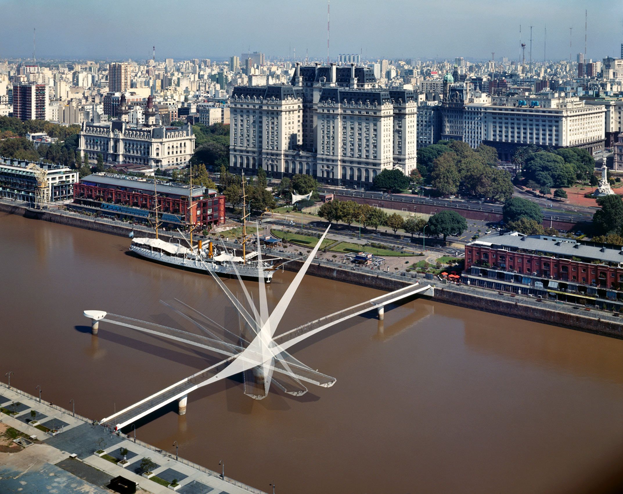 SANTIAGO CALATRAVA  .  PUENTE DE LA MUJER  .  BUENOS AIRES