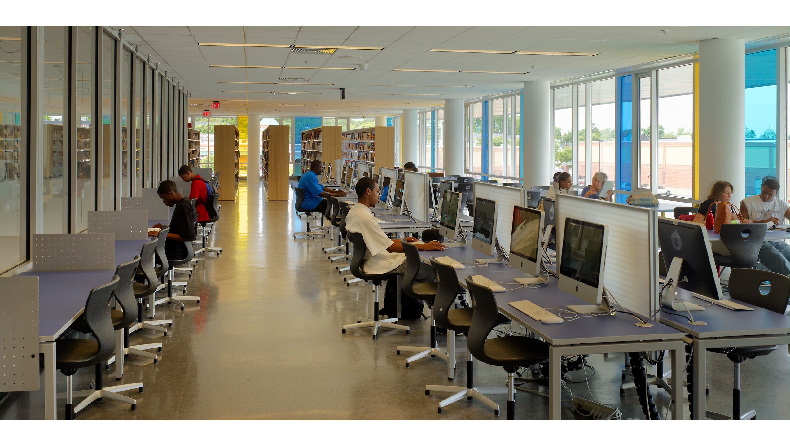 SCHWARTZ SILVER  .  BURKE SCHOOL & GROVE HALL LIBRARY  .  DORCHESTER MA