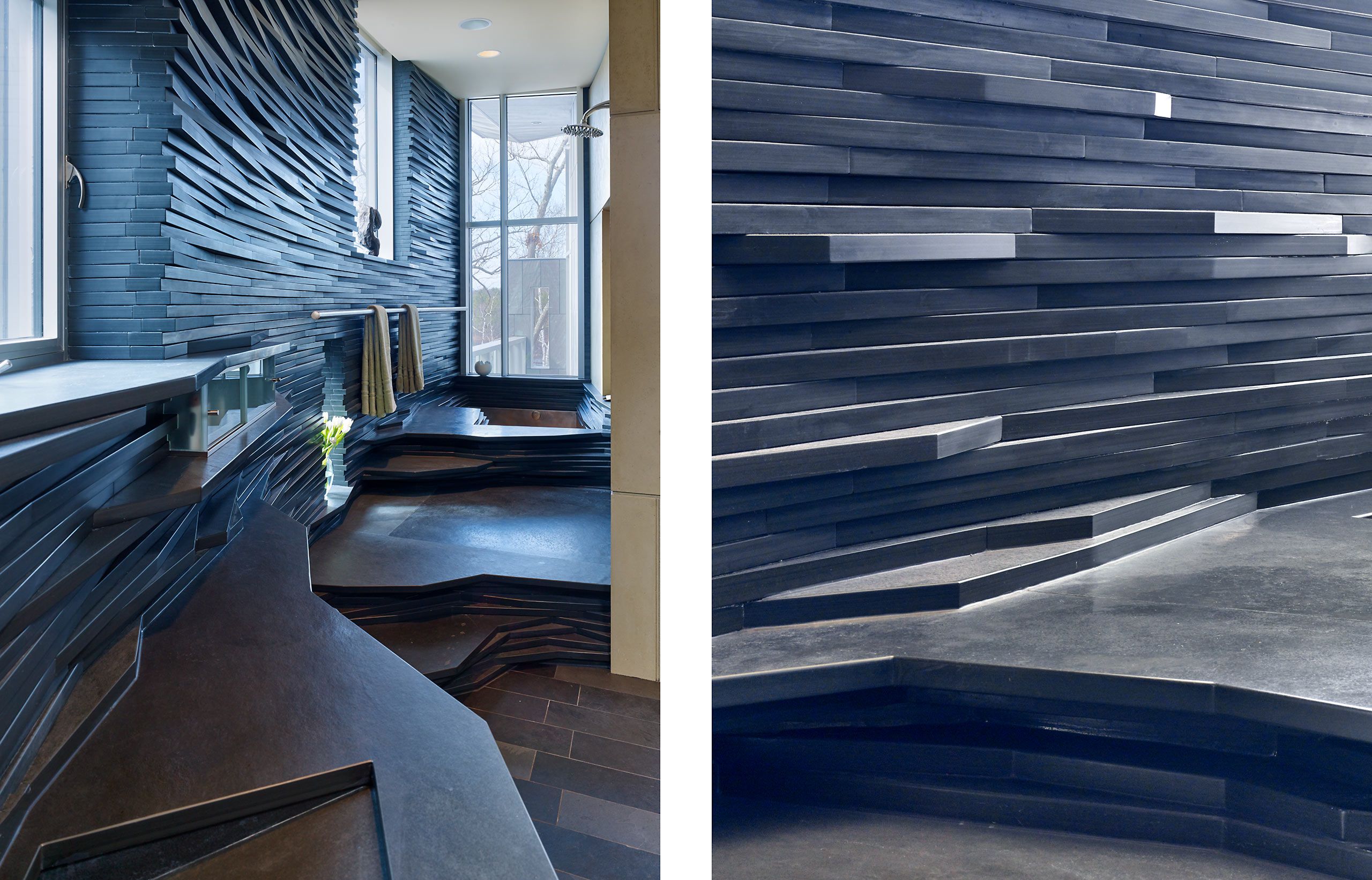 SCHWARTZ SILVER  .  HOUSE ON FARRAR POND  .  LINCOLN MA