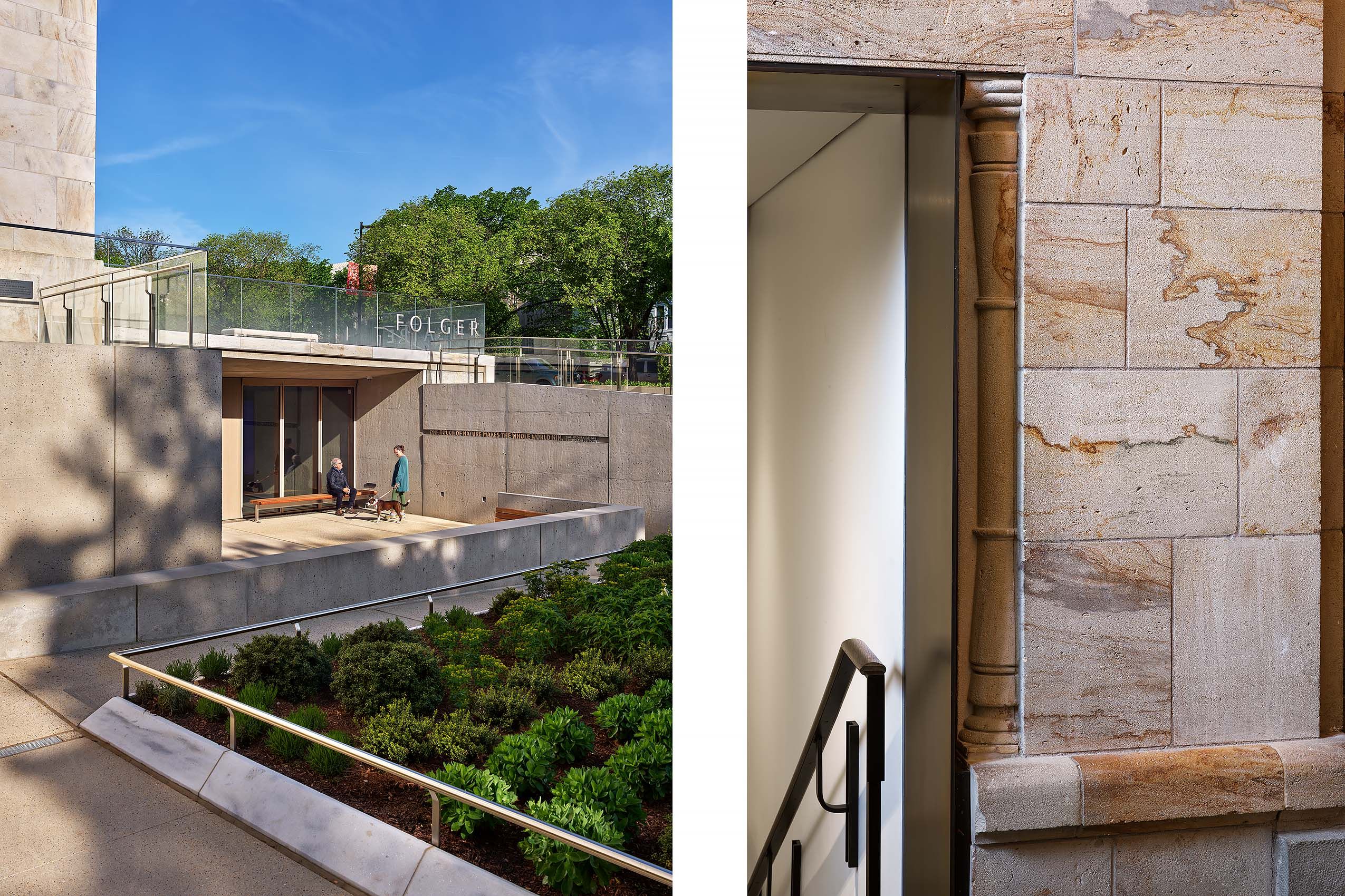 KIERAN TIMBERLAKE  .  FOLGER SHAKESPEARE LIBRARY ADDITION AND RENOVATION,  WASHINGTON DC