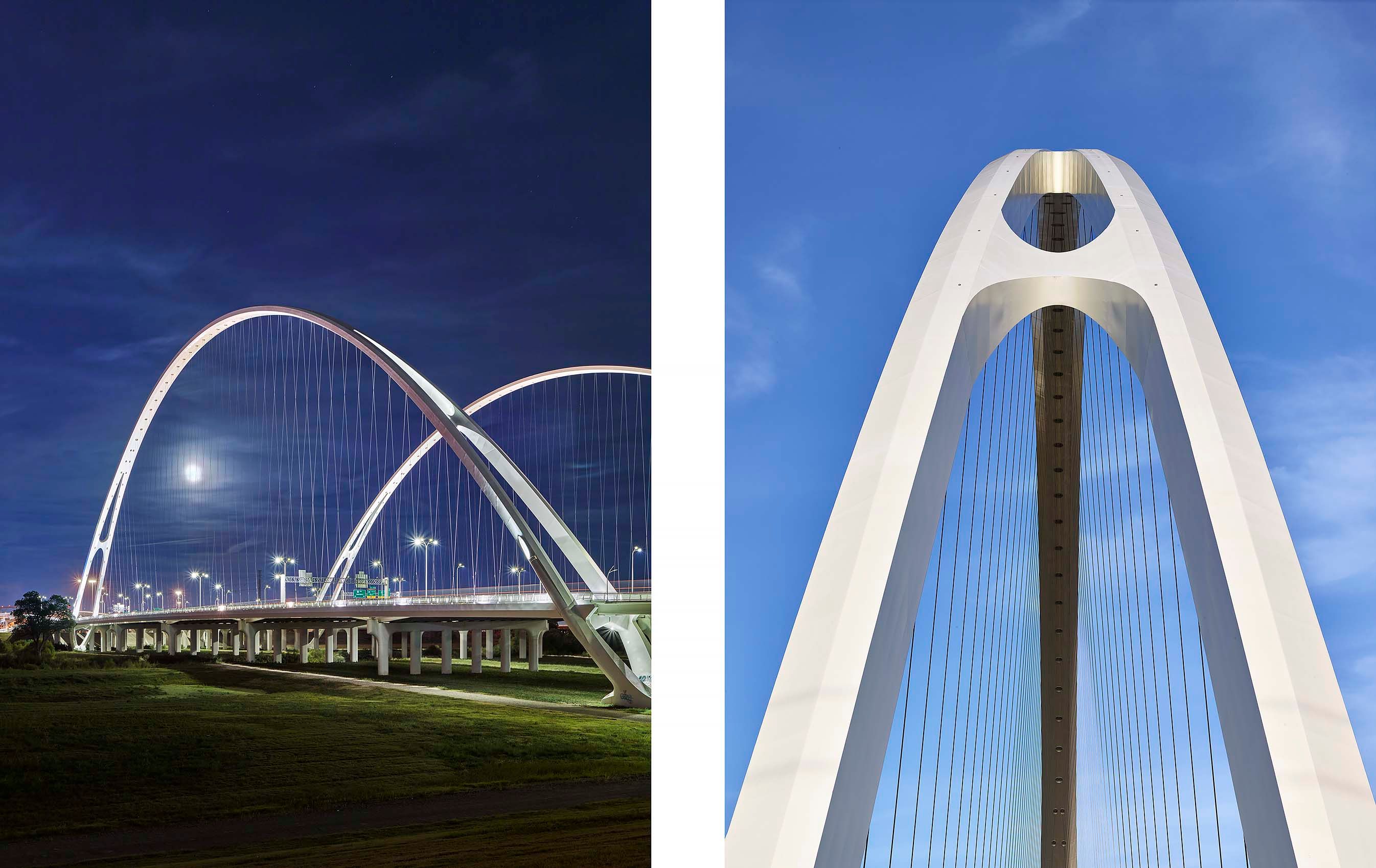 SANTIAGO CALATRAVA  .  MARGARET McDERMOTT BRIDGE  .  DALLAS