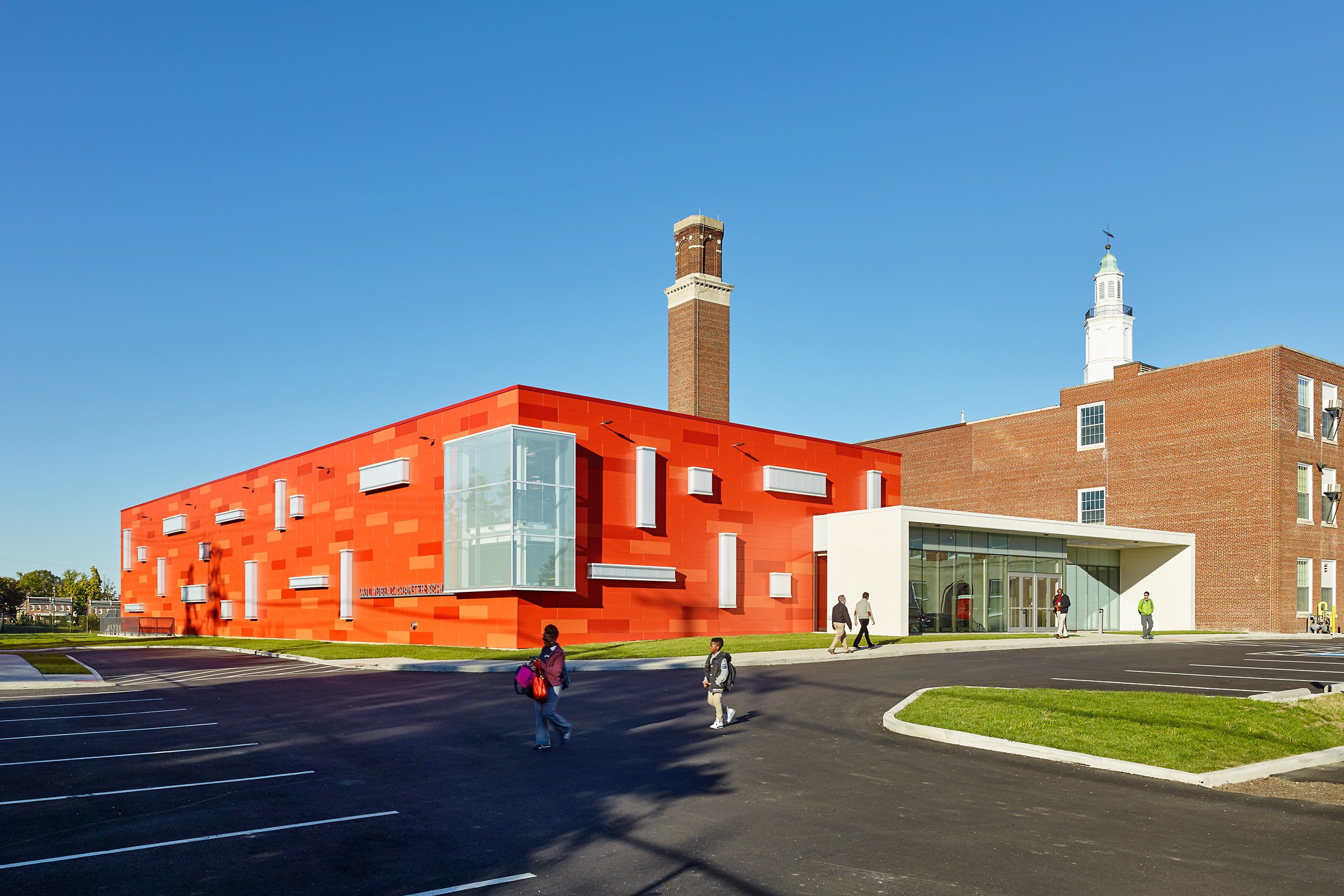 SHINBERG LEVINAS ARCHITECTS  .  PAUL PUBLIC CHARTER SCHOOL  .  WASHINGTON  DC