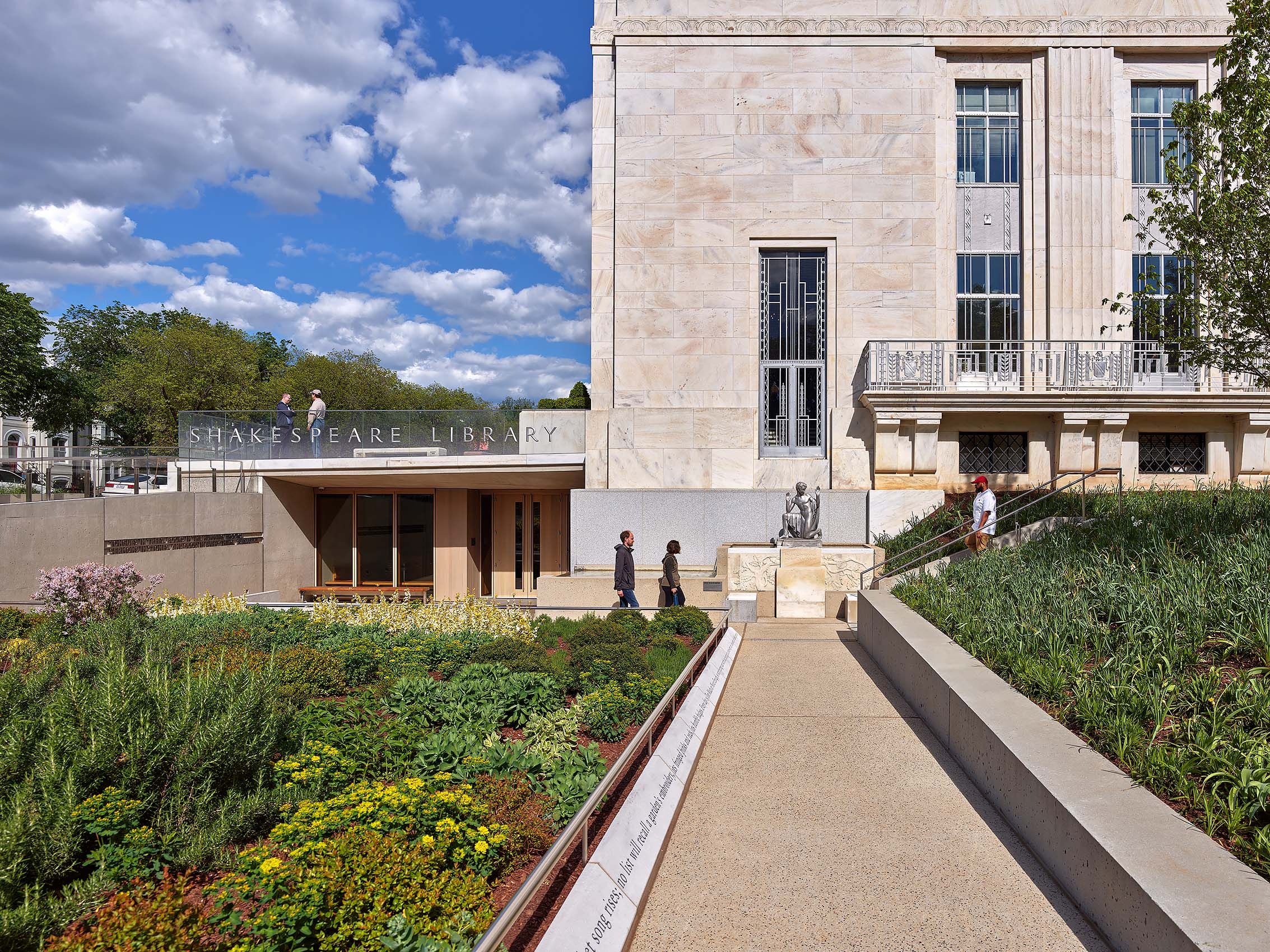 KIERAN TIMBERLAKE  .  FOLGER SHAKESPEARE LIBRARY ADDITION AND RENOVATION,  WASHINGTON DC