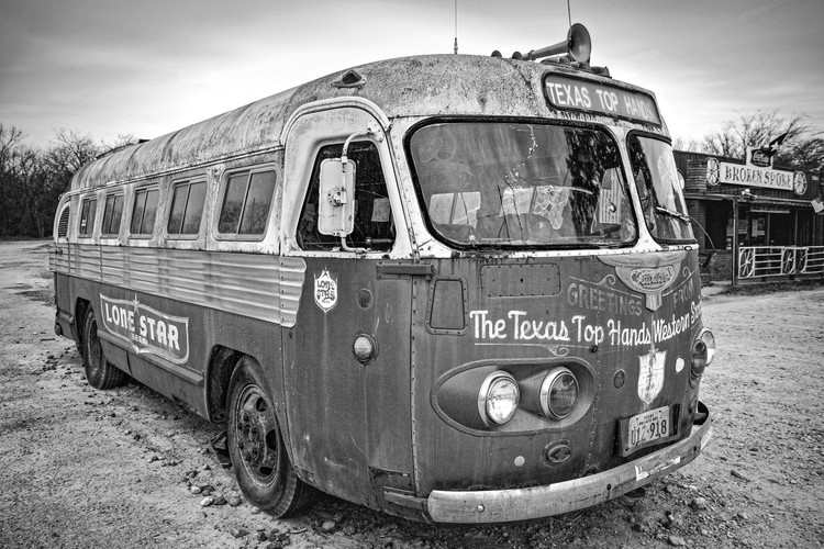 Texas Top Hands Western Swing Band Tour Bus - Austin, TX