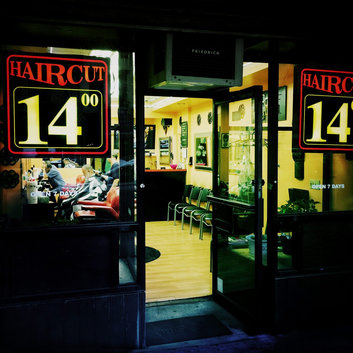 Barber Shop - Eight Avenue, NYC