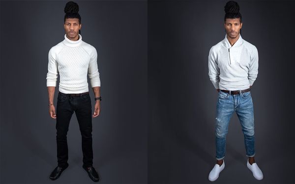 Model HARRISON JORDAN