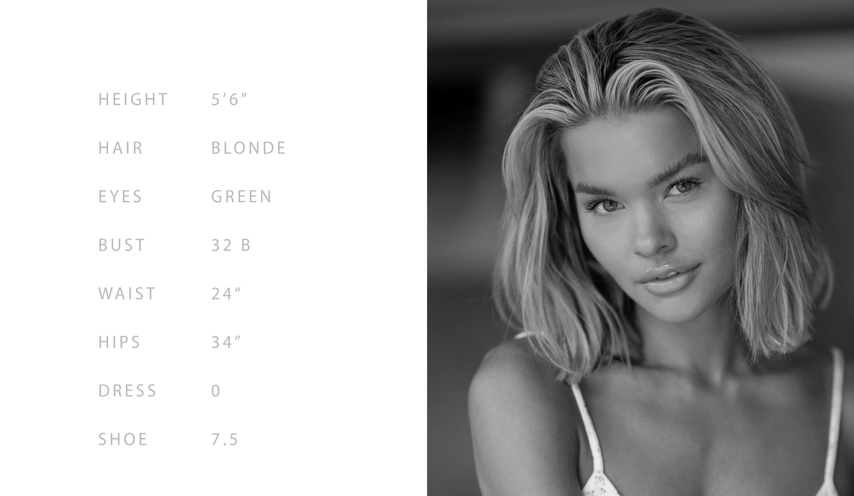 Model MAGGIE LAUGHLIN