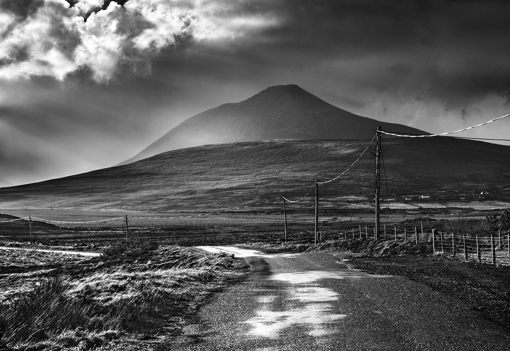 Afternoon light, Clearing Storm, Achill Island, Ireland