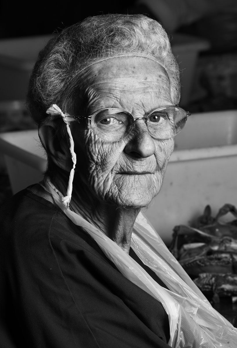 Anna, Maryland Crab Picker , from: Endangered Species :Watermen of the Chesapeake