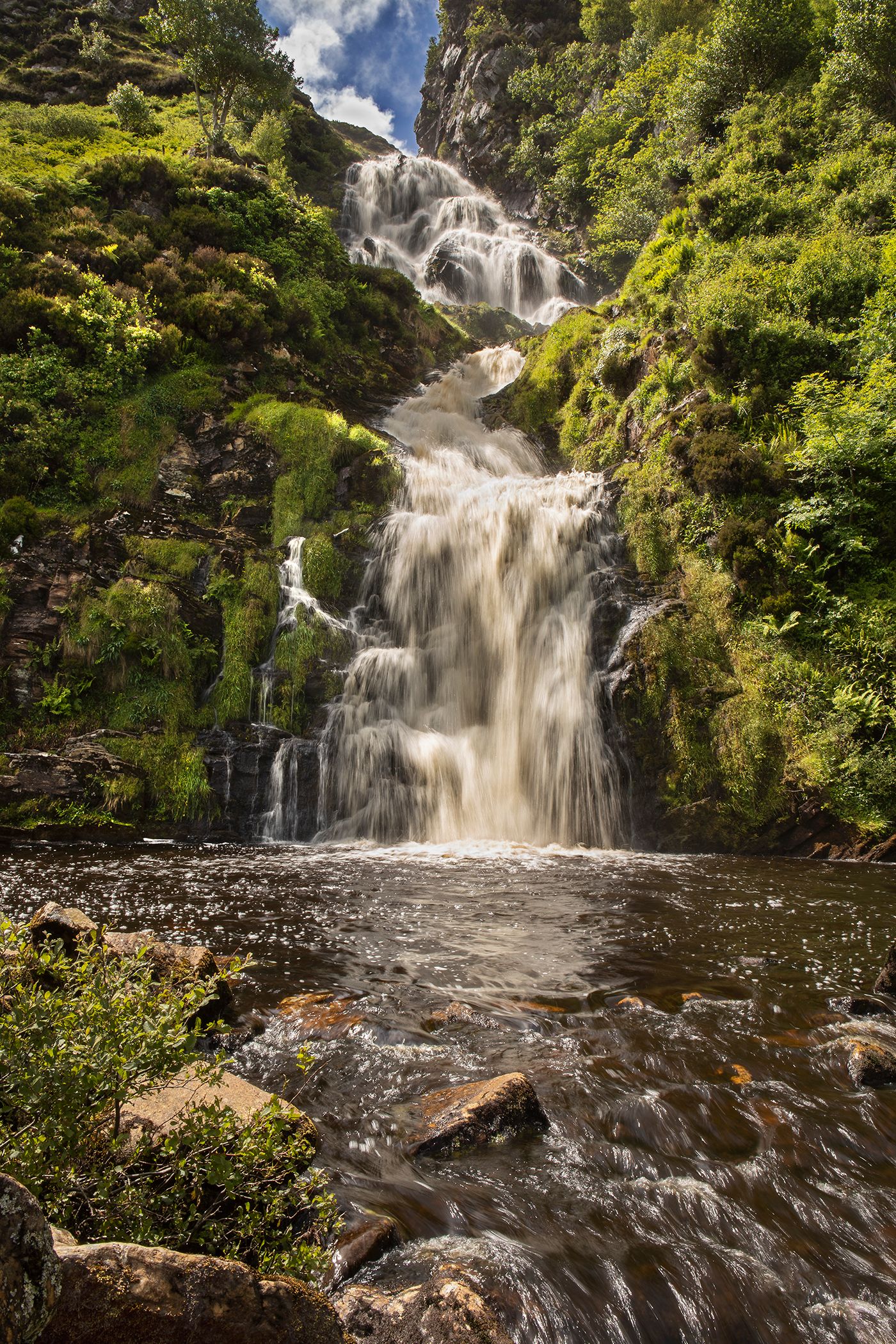 Assaranca Waterfall, County Donegal
