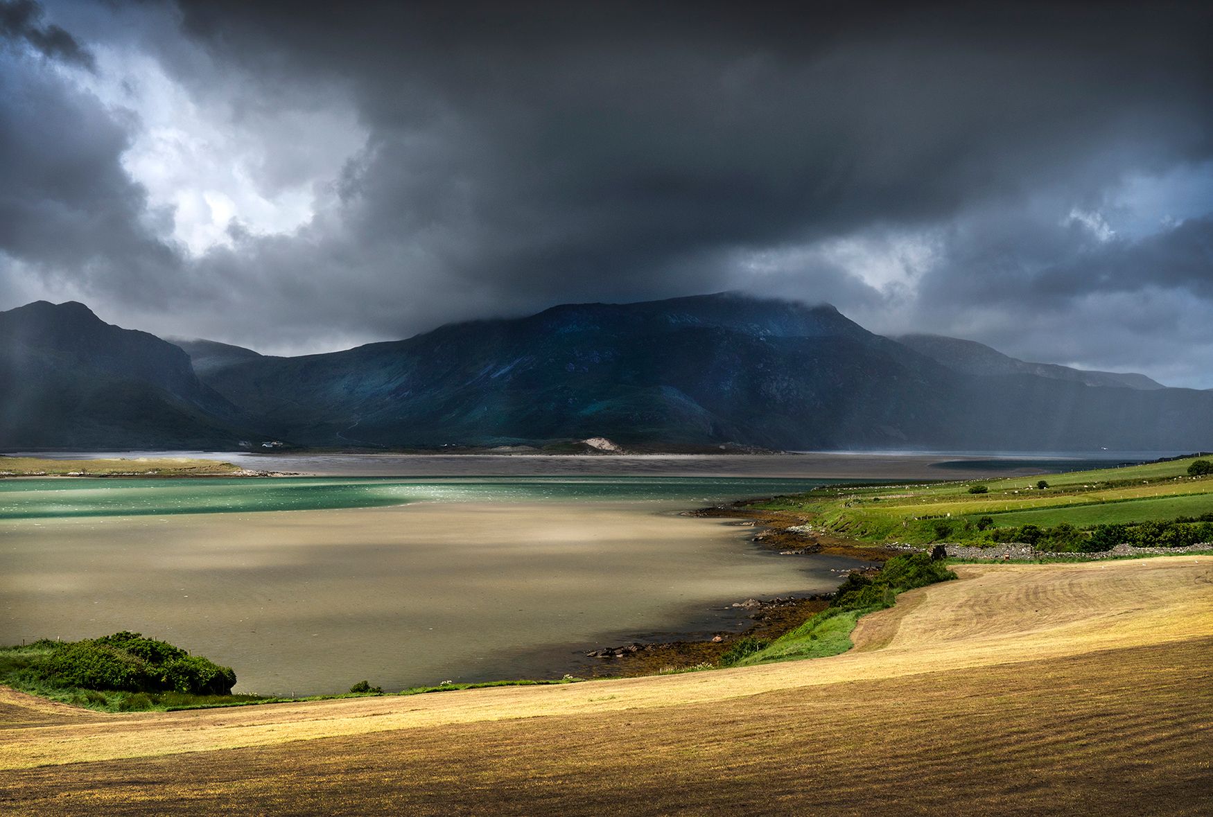  Passing Rain and Sun,Loughros Bay,Donegal Ireland