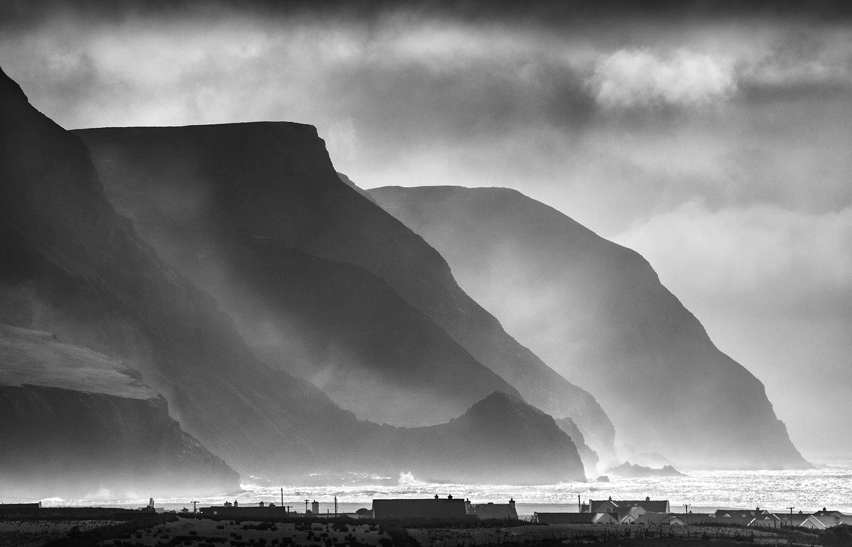Rising Sea Mist, Minaun Cliffs, Achill Island