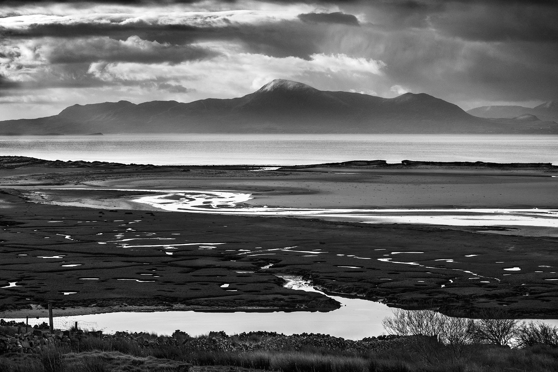 Croagh Patrick view from Mulranny, County Mayo