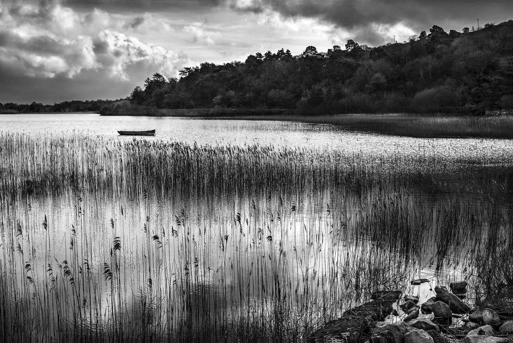Single Boat, Lough Conn, County Mayo Ireland
