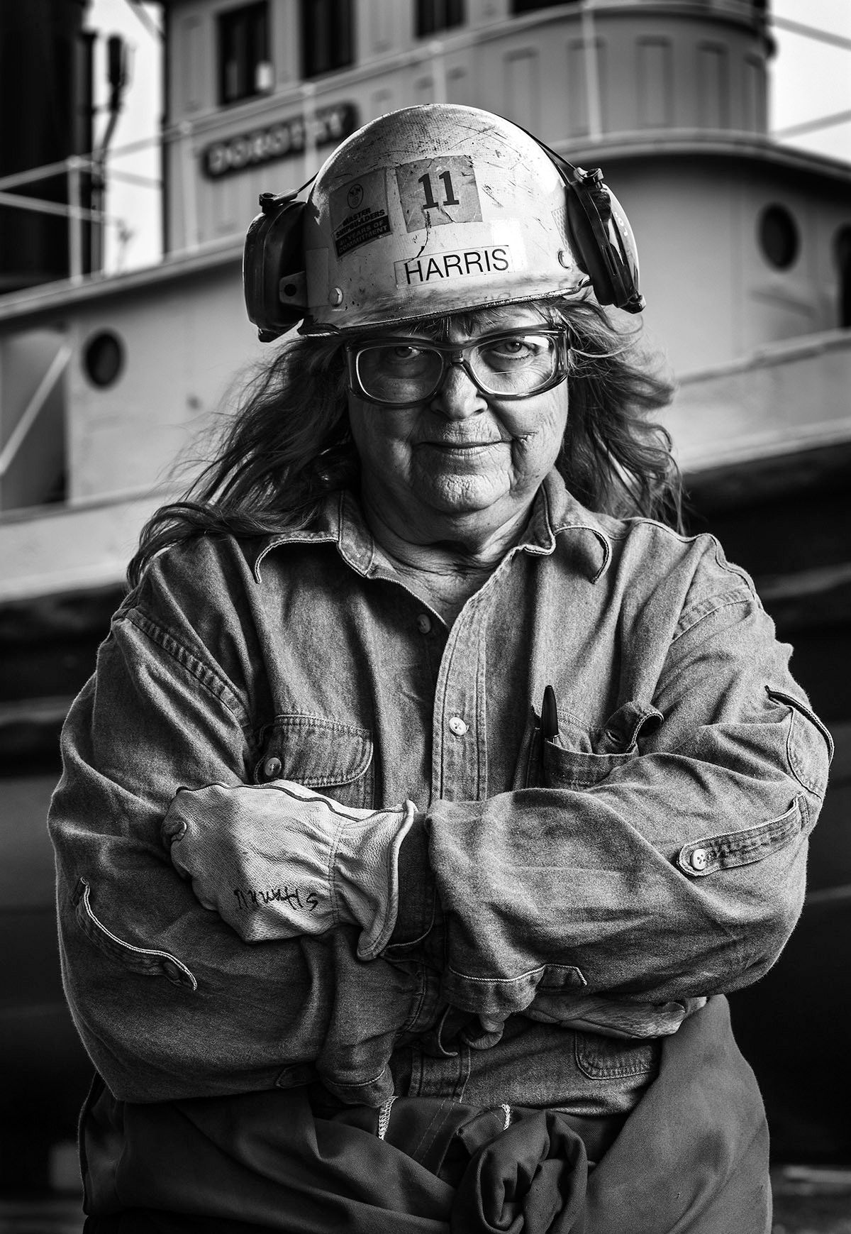 Ms. Harris, Shipfitter