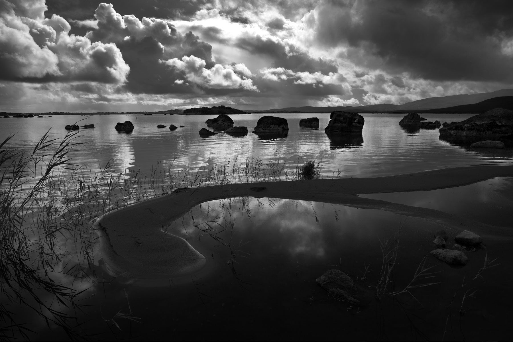 Lough Cullen Sand Bar, County Mayo, Ireland