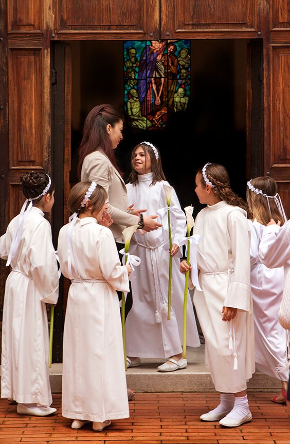 First Communion, Buonconvento Italy