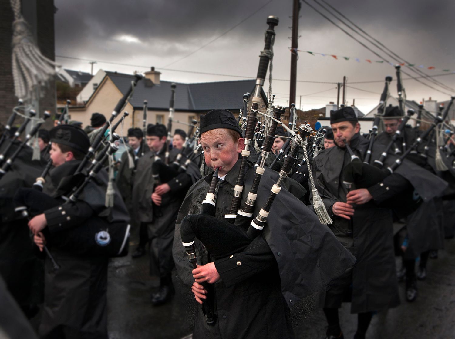 Big Cheeks, Achill Island Ireland, Saint Patrick's Day Parade