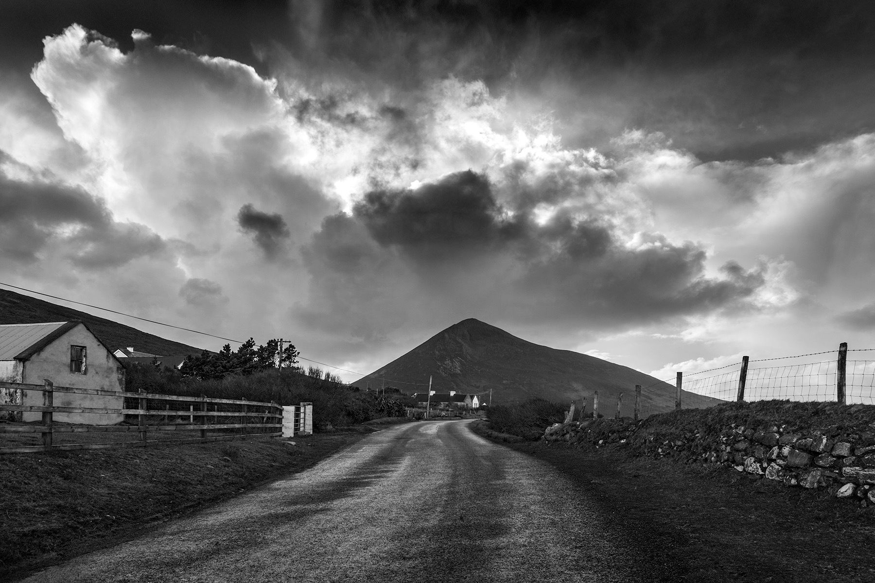 Late afternoon, near White Strand, County Mayo, Ireland
