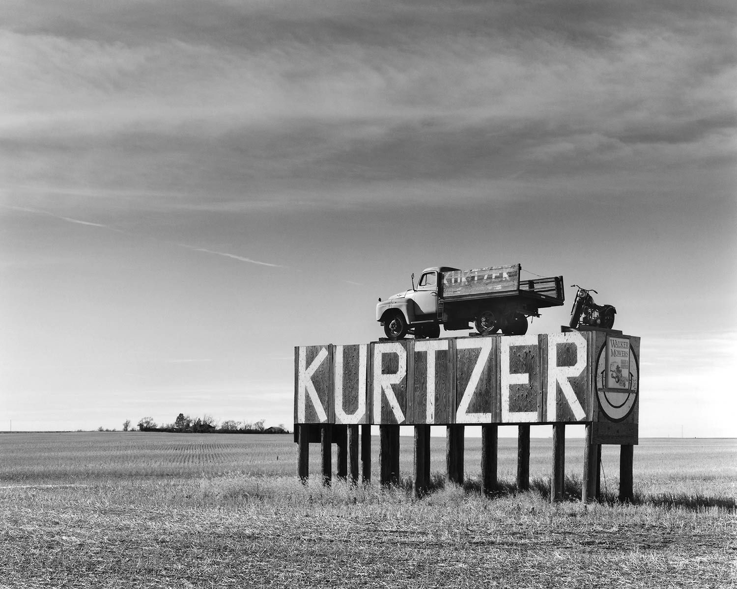 Local's installation, eastern Colorado wheat field.