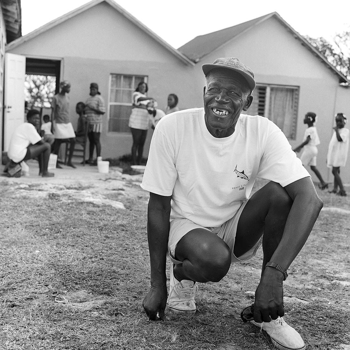 Image captured on film for Outdoor Life Magazine Will Rolle, Exuma, Bahamas