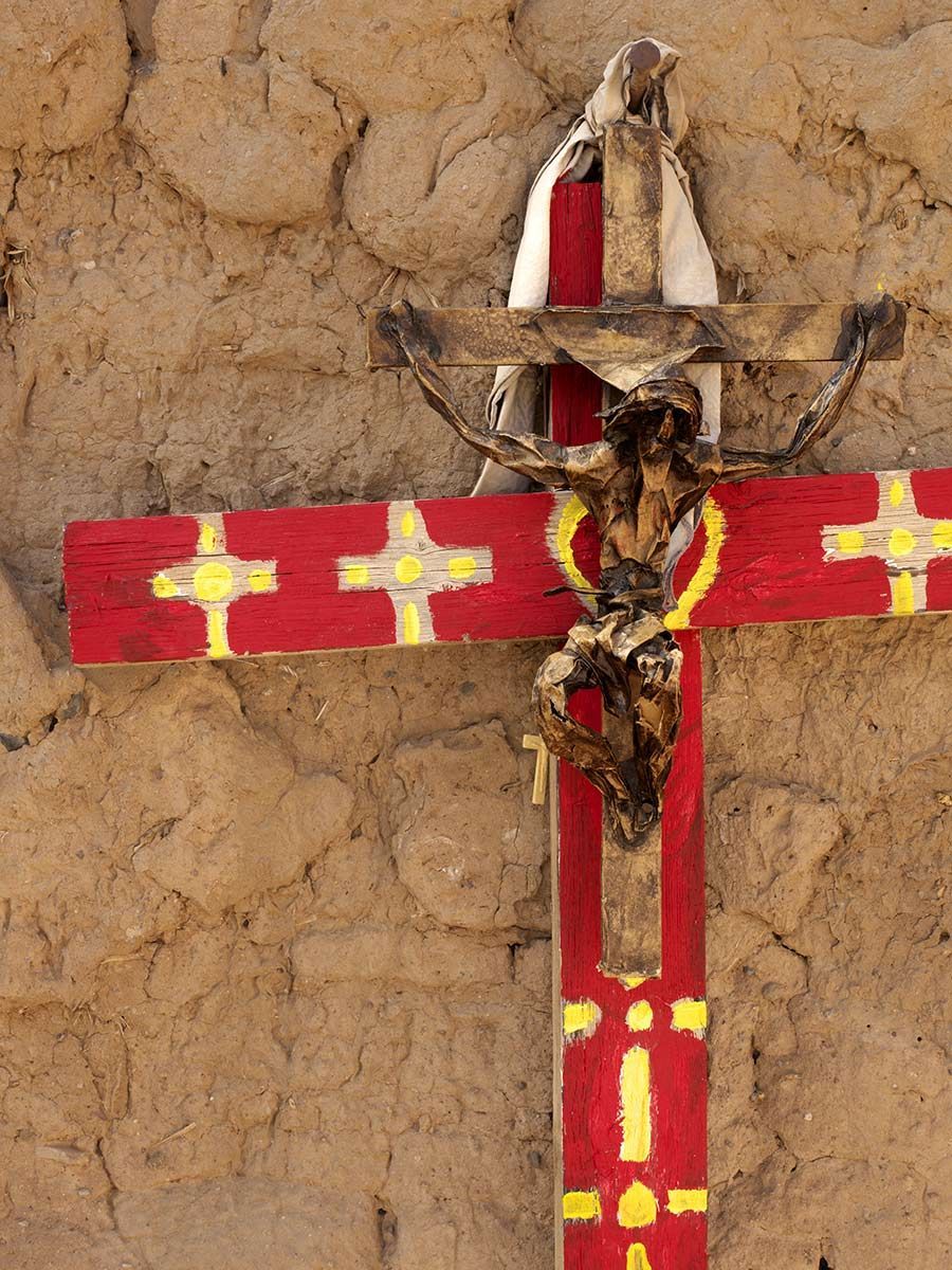 Image captured during artist in residency at the Frank Waters Foundation. La Santa Rosa 'Santo'