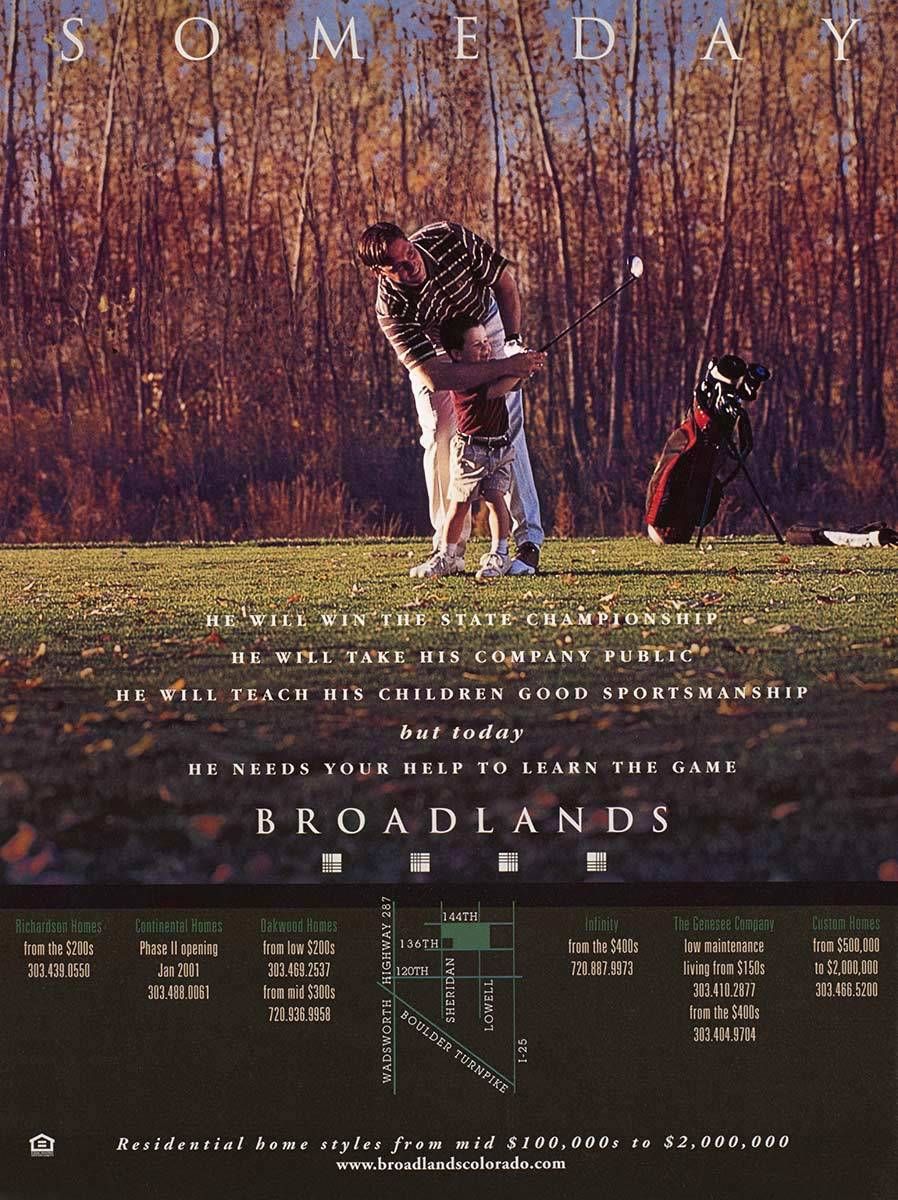 Someday Ad 2 for the Broadlands