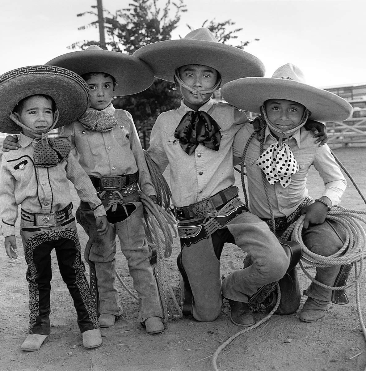 Young performers at the Mexican Rodeo